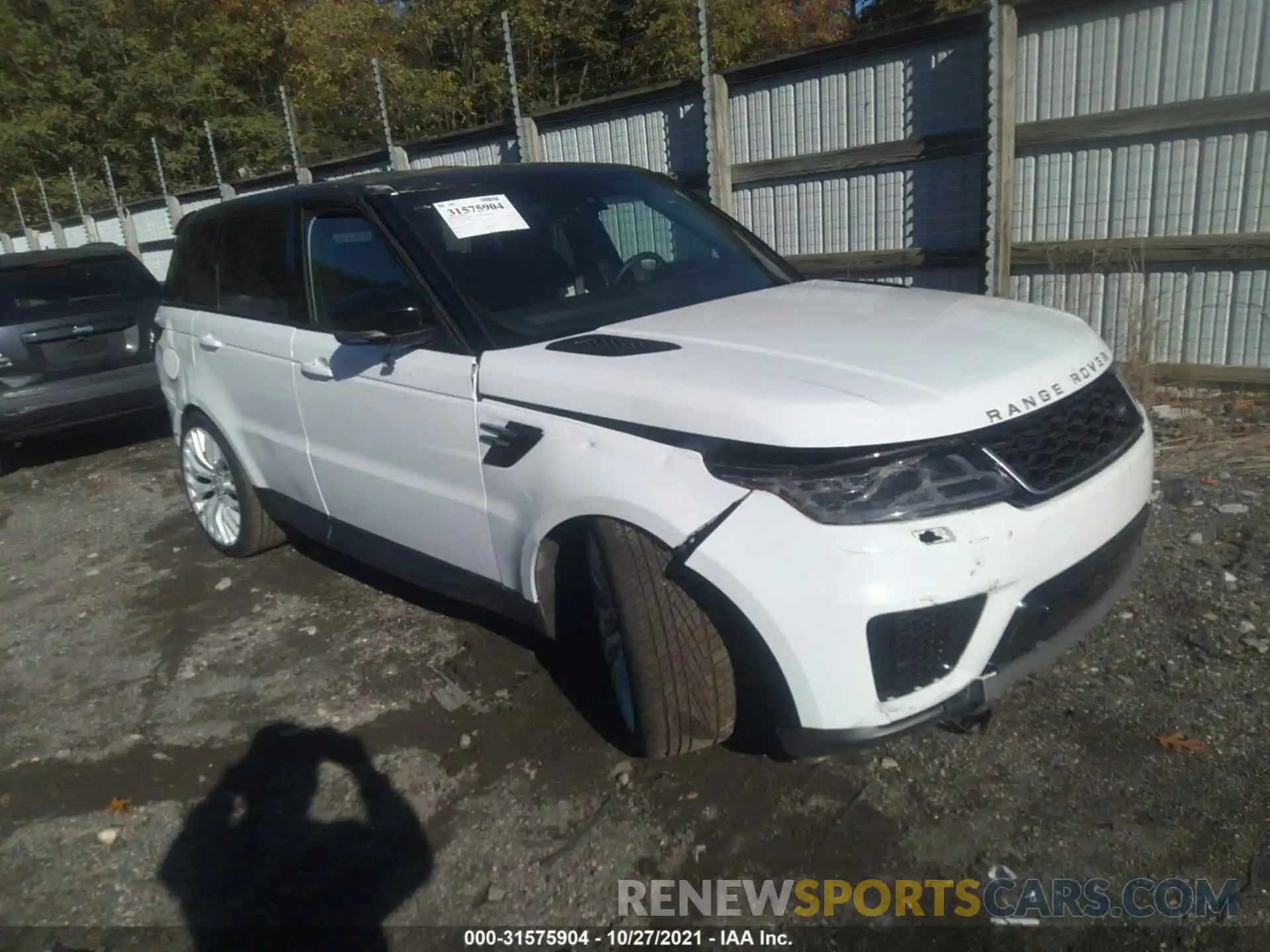 1 Photograph of a damaged car SALWG2SU4LA881682 LAND ROVER RANGE ROVER SPORT 2020