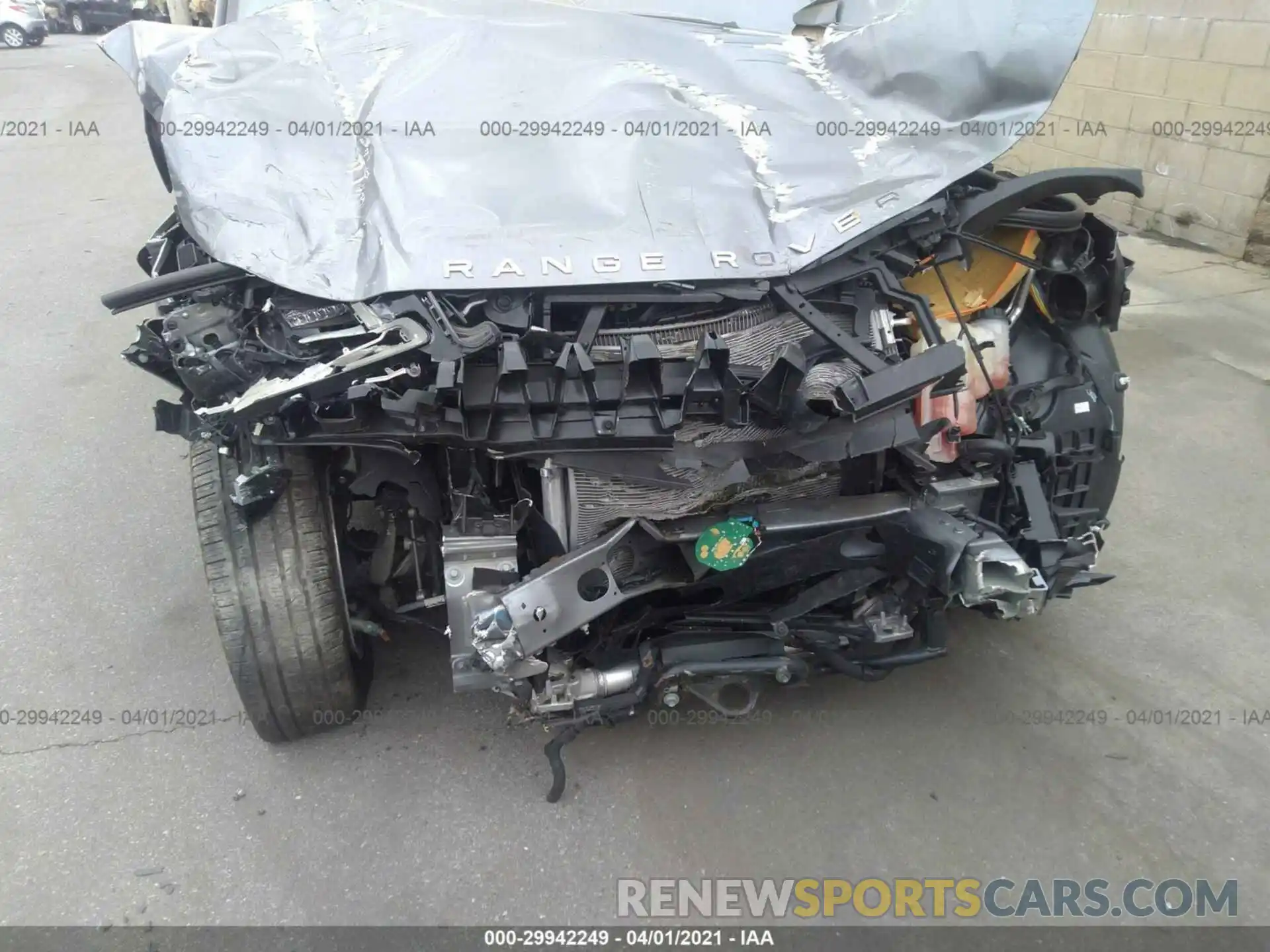 6 Photograph of a damaged car SALWG2SU4LA898871 LAND ROVER RANGE ROVER SPORT 2020