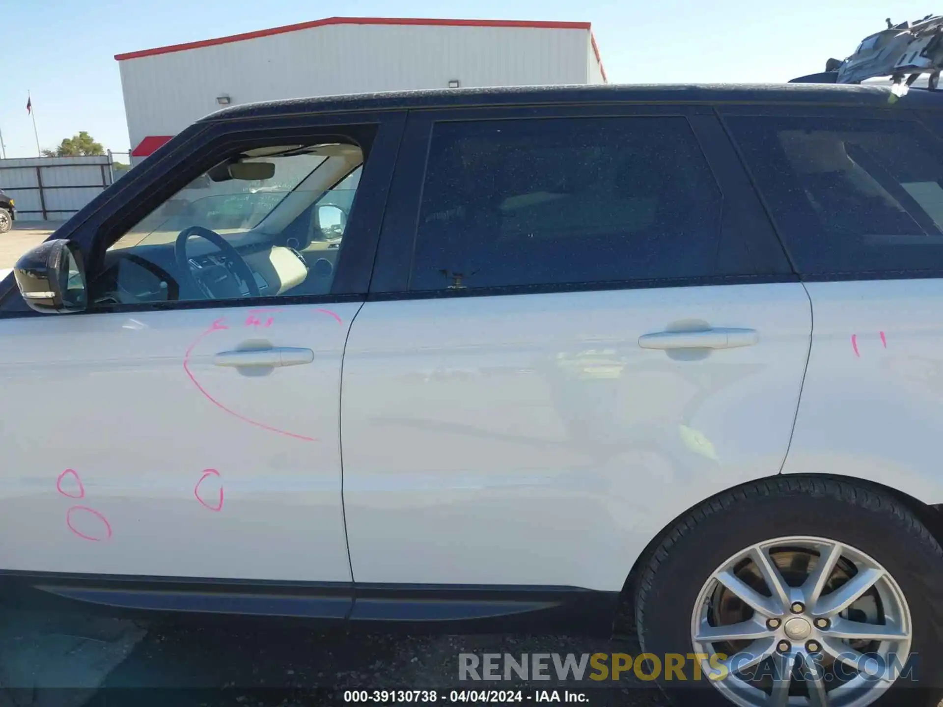 15 Photograph of a damaged car SALWG2SU5LA717860 LAND ROVER RANGE ROVER SPORT 2020