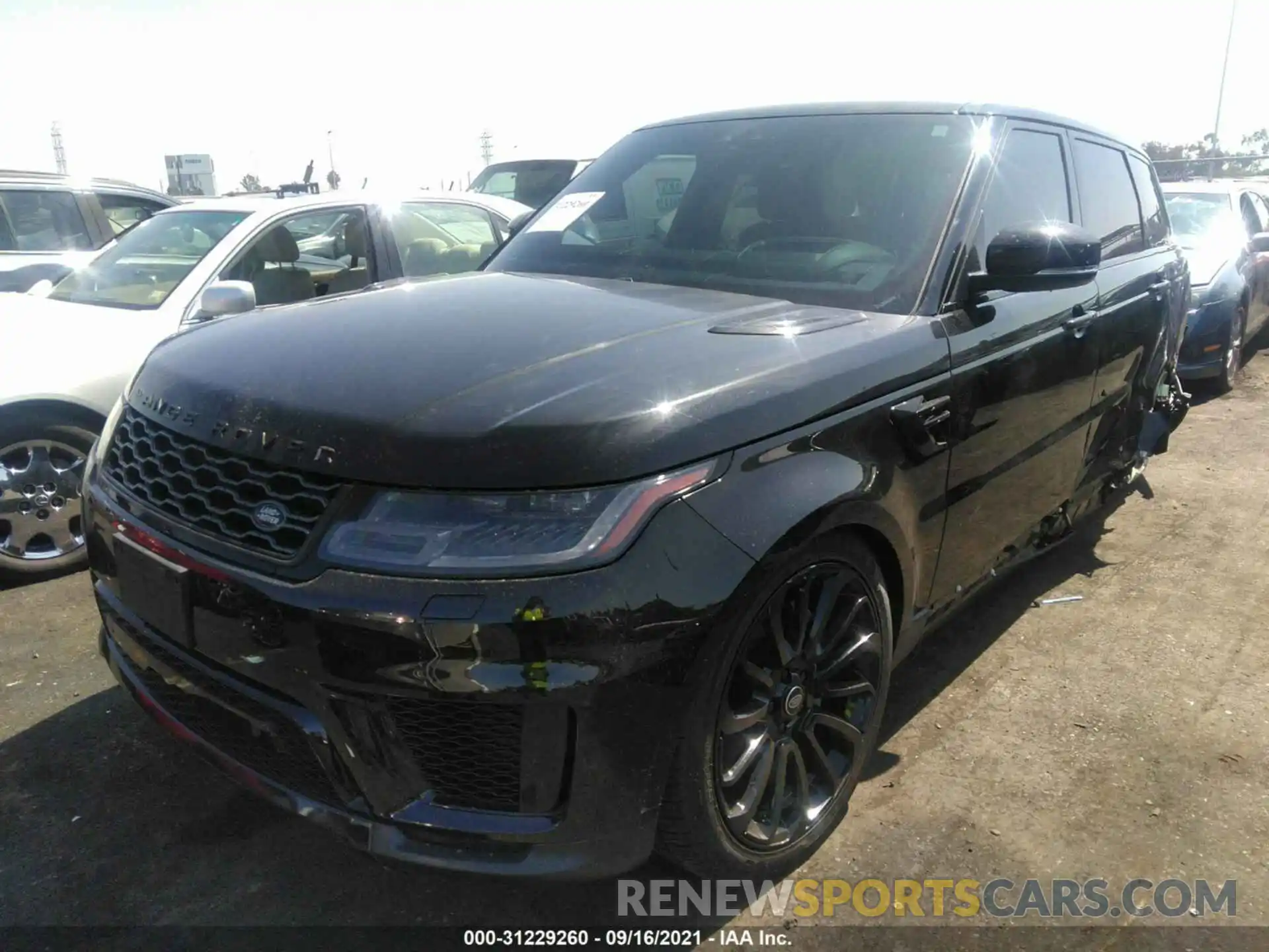 2 Photograph of a damaged car SALWG2SU6LA882378 LAND ROVER RANGE ROVER SPORT 2020