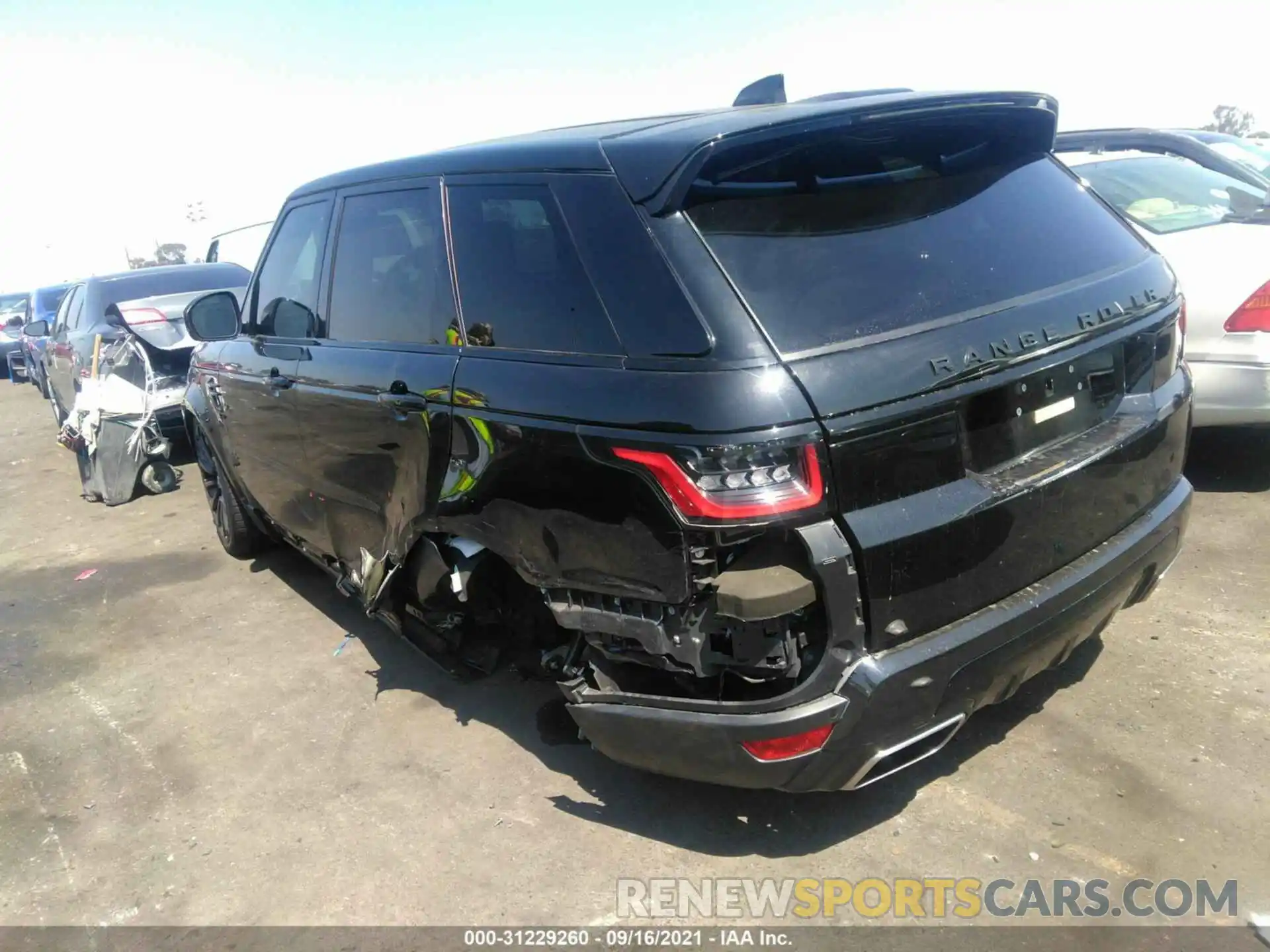 6 Фотография поврежденного автомобиля SALWG2SU6LA882378 LAND ROVER RANGE ROVER SPORT 2020