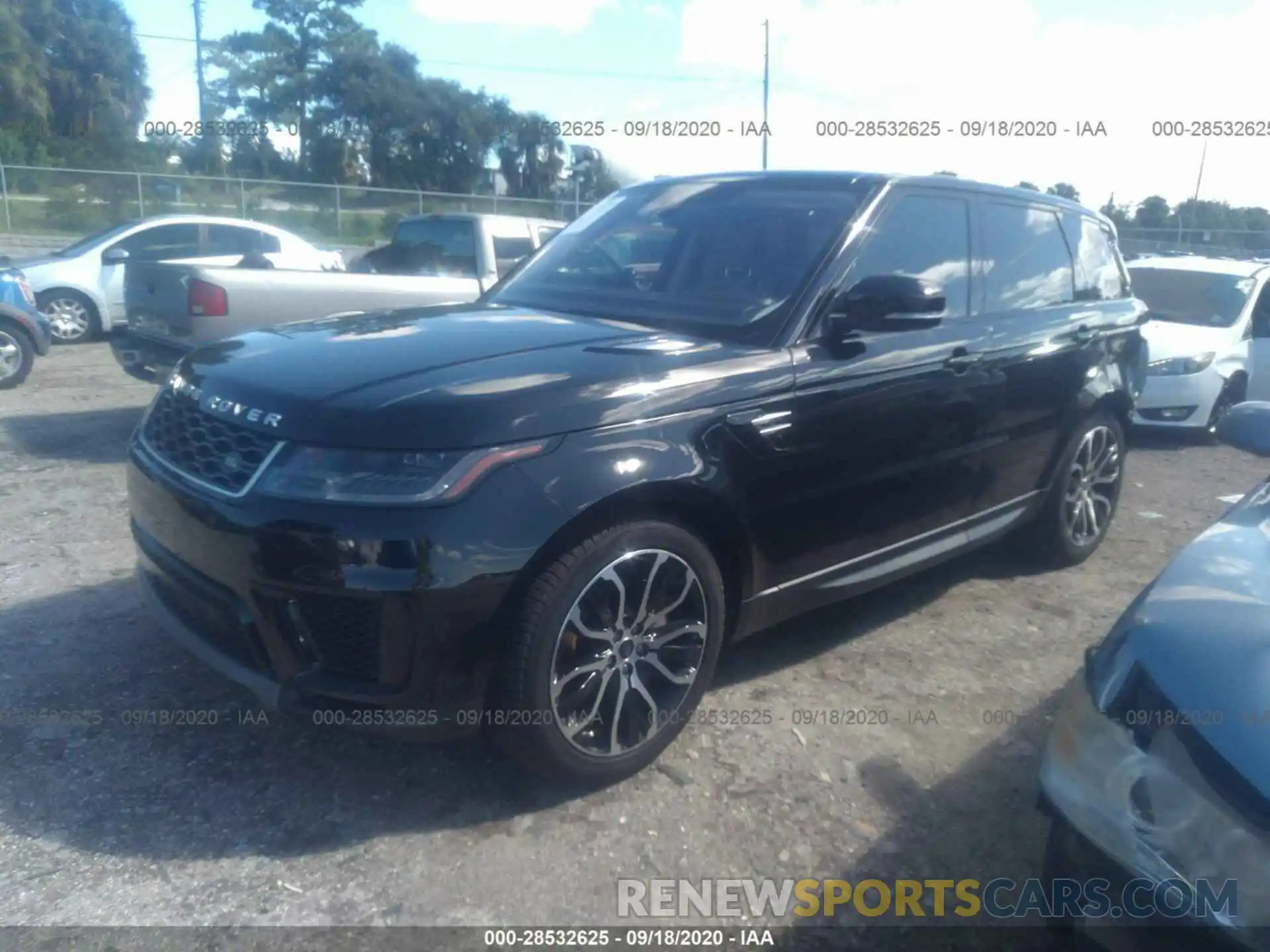 2 Photograph of a damaged car SALWG2SU7LA893485 LAND ROVER RANGE ROVER SPORT 2020