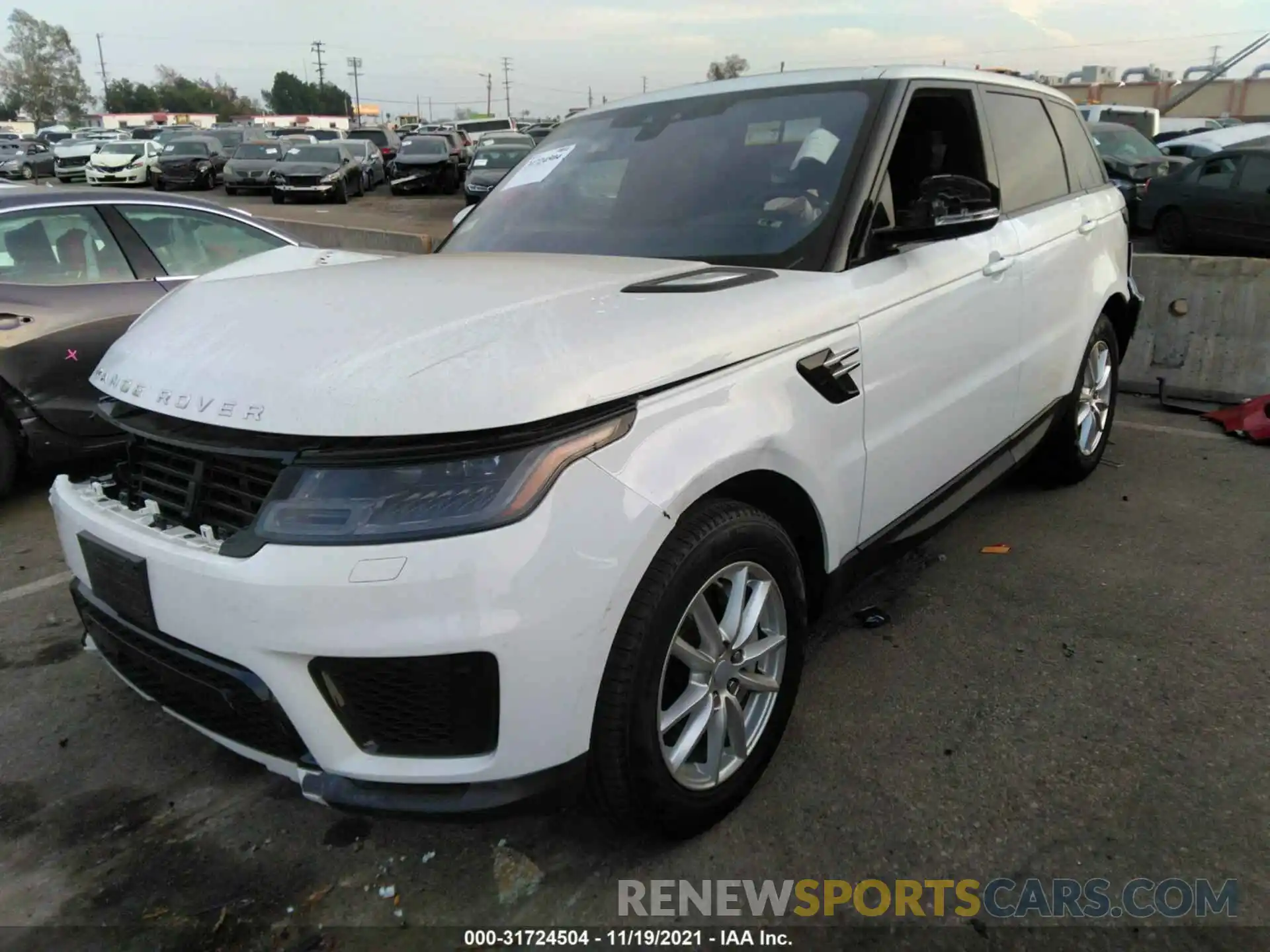 2 Photograph of a damaged car SALWG2SU9LA712807 LAND ROVER RANGE ROVER SPORT 2020