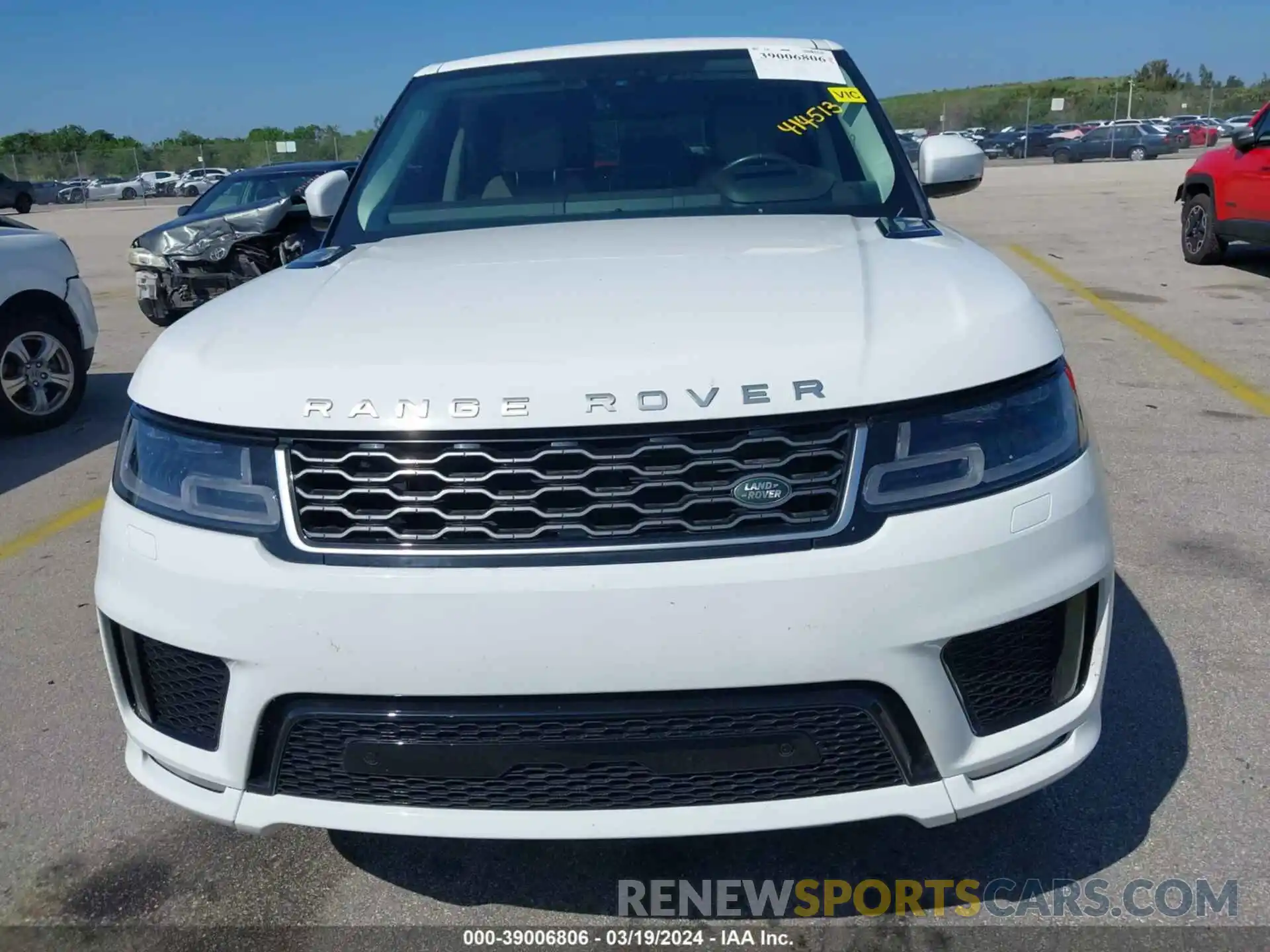 12 Photograph of a damaged car SALWG2SU9LA739716 LAND ROVER RANGE ROVER SPORT 2020