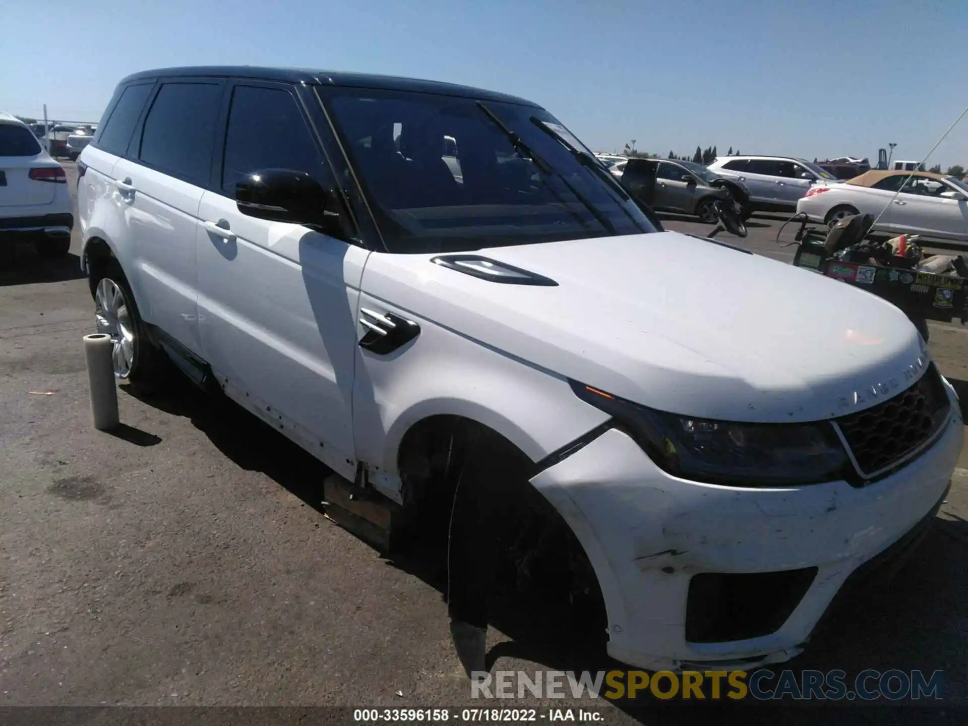 1 Photograph of a damaged car SALWR2RY0LA715517 LAND ROVER RANGE ROVER SPORT 2020