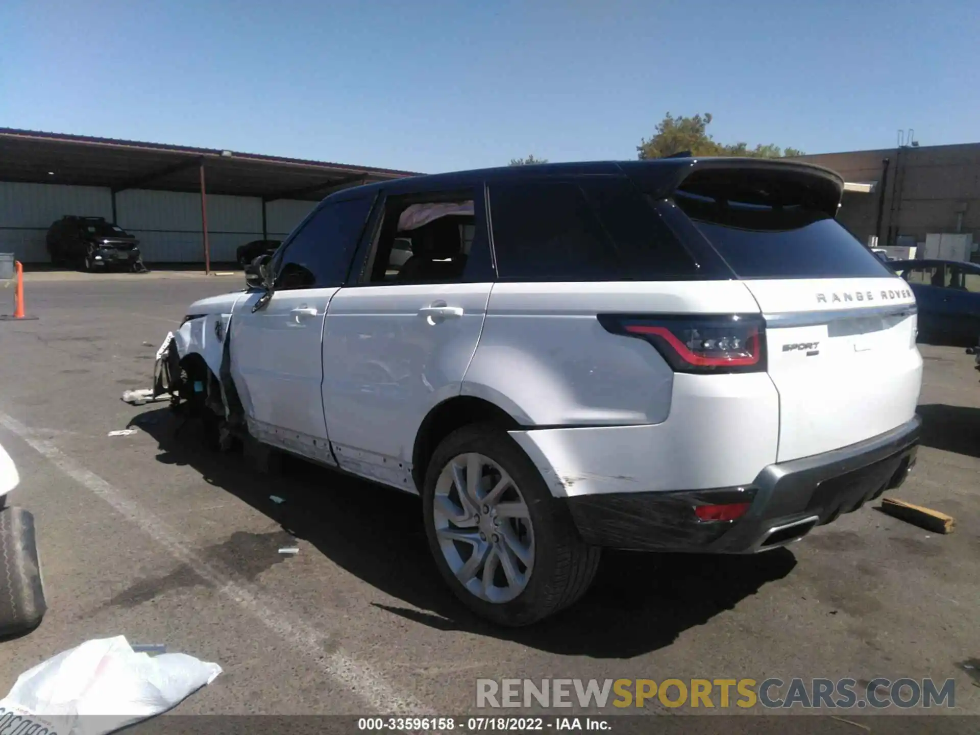 3 Photograph of a damaged car SALWR2RY0LA715517 LAND ROVER RANGE ROVER SPORT 2020