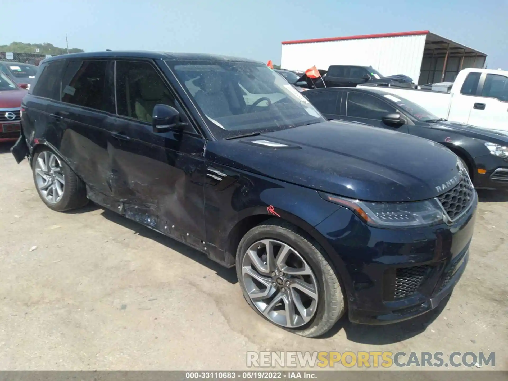 1 Photograph of a damaged car SALWR2RY5LA700740 LAND ROVER RANGE ROVER SPORT 2020