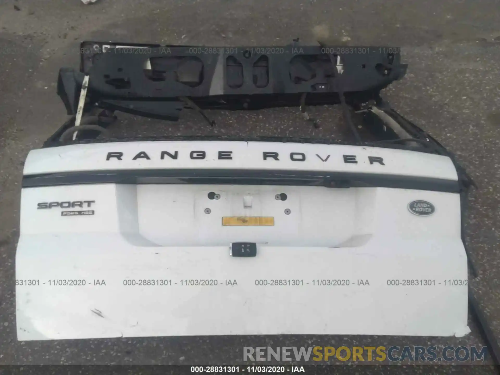 11 Photograph of a damaged car SALWR2SE0LA899728 LAND ROVER RANGE ROVER SPORT 2020