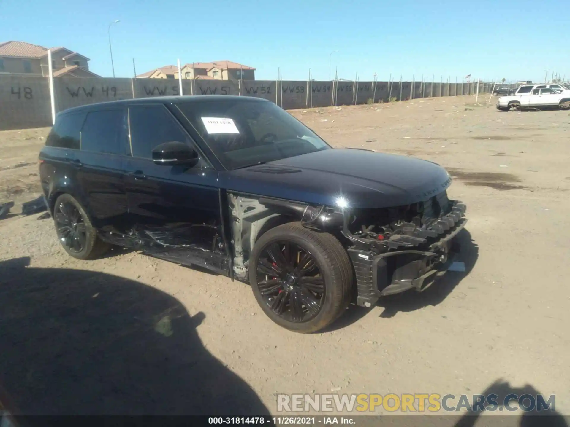 1 Photograph of a damaged car SALWR2SE1LA896093 LAND ROVER RANGE ROVER SPORT 2020