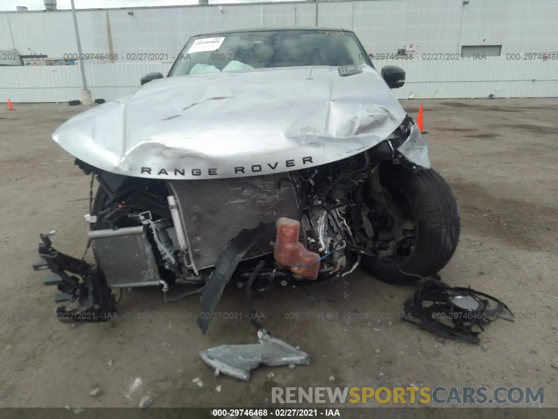 6 Фотография поврежденного автомобиля SALWR2SE2LA703563 LAND ROVER RANGE ROVER SPORT 2020