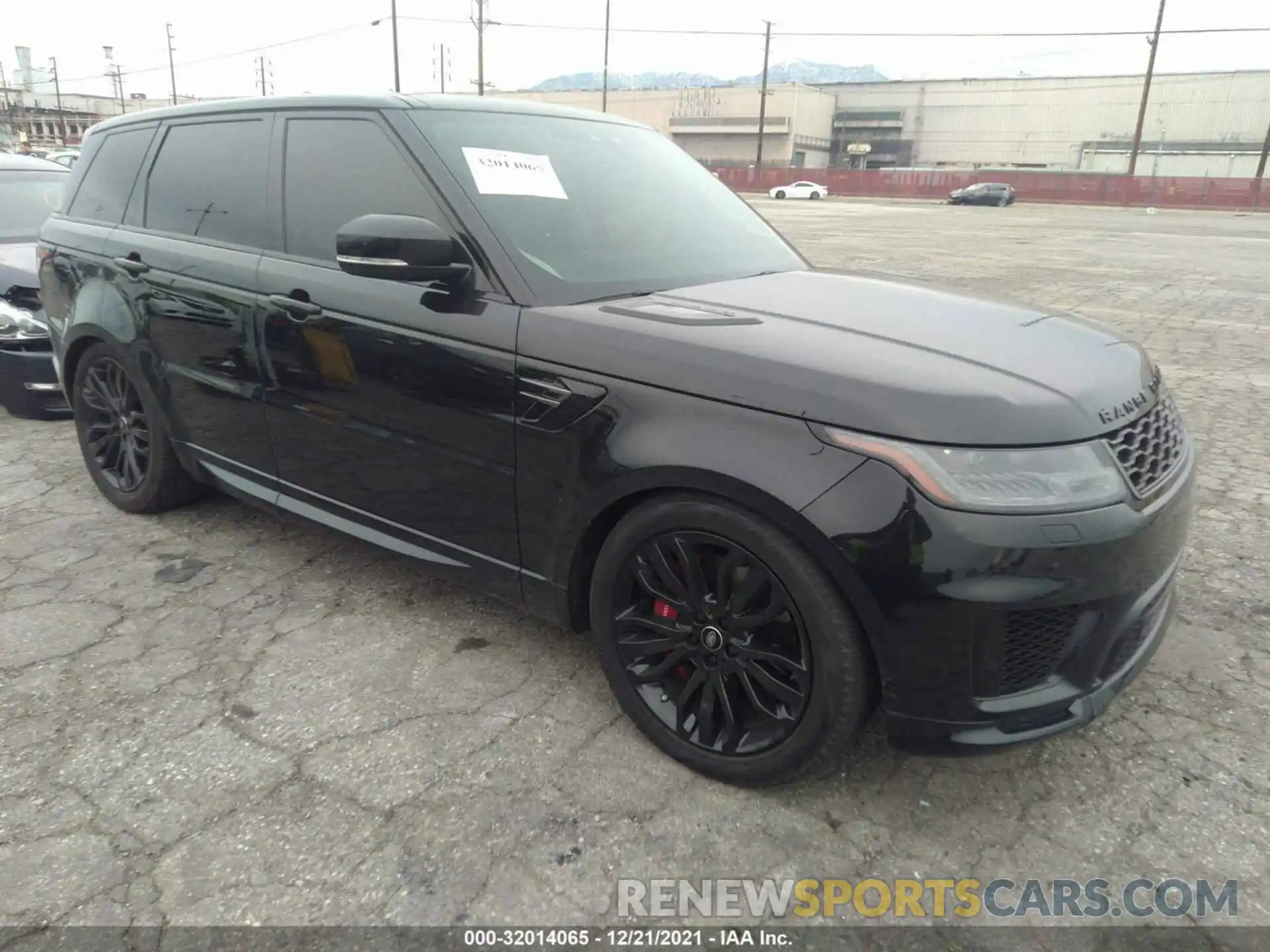 1 Photograph of a damaged car SALWR2SE2LA744274 LAND ROVER RANGE ROVER SPORT 2020