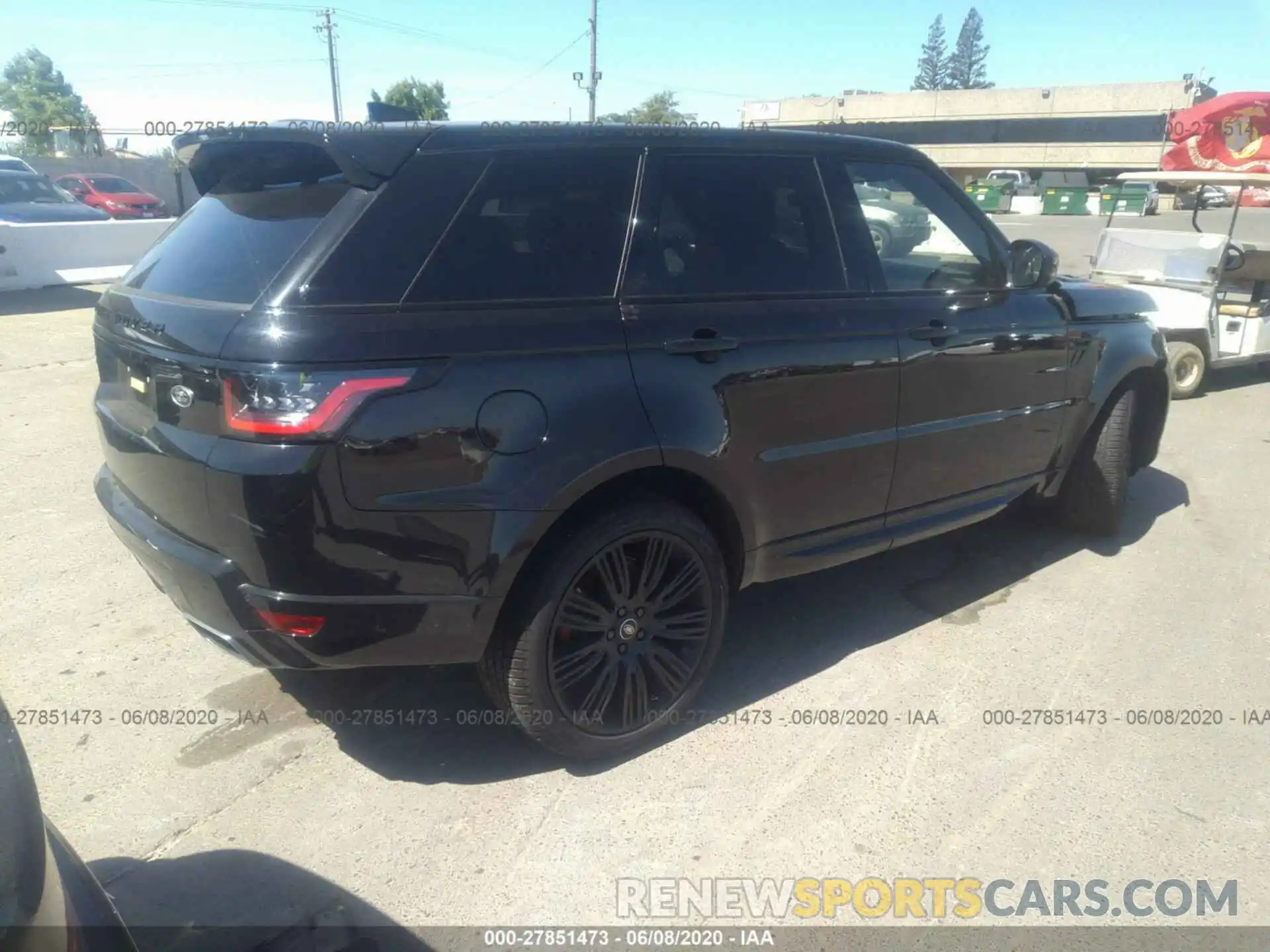 4 Photograph of a damaged car SALWR2SE4LA707257 LAND ROVER RANGE ROVER SPORT 2020