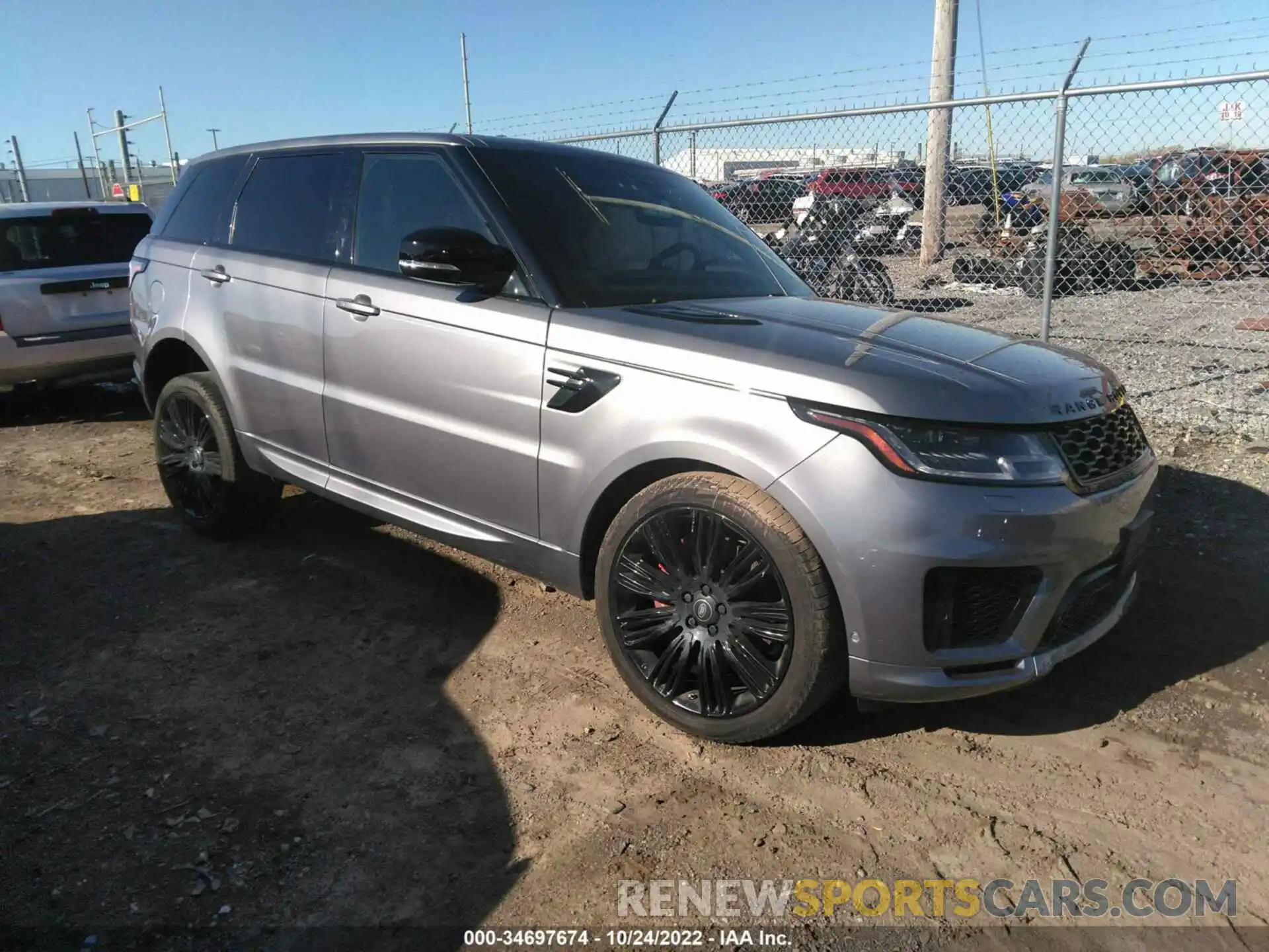 1 Photograph of a damaged car SALWR2SE4LA742722 LAND ROVER RANGE ROVER SPORT 2020