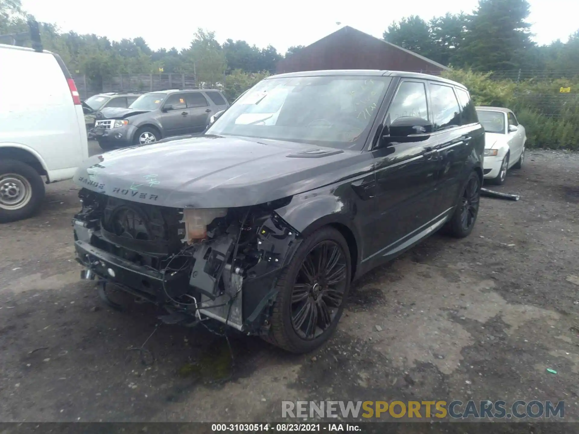 2 Фотография поврежденного автомобиля SALWR2SE4LA748035 LAND ROVER RANGE ROVER SPORT 2020