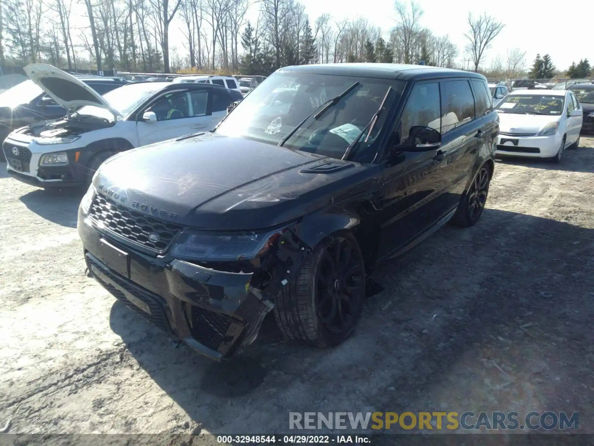 2 Фотография поврежденного автомобиля SALWR2SE5LA708529 LAND ROVER RANGE ROVER SPORT 2020