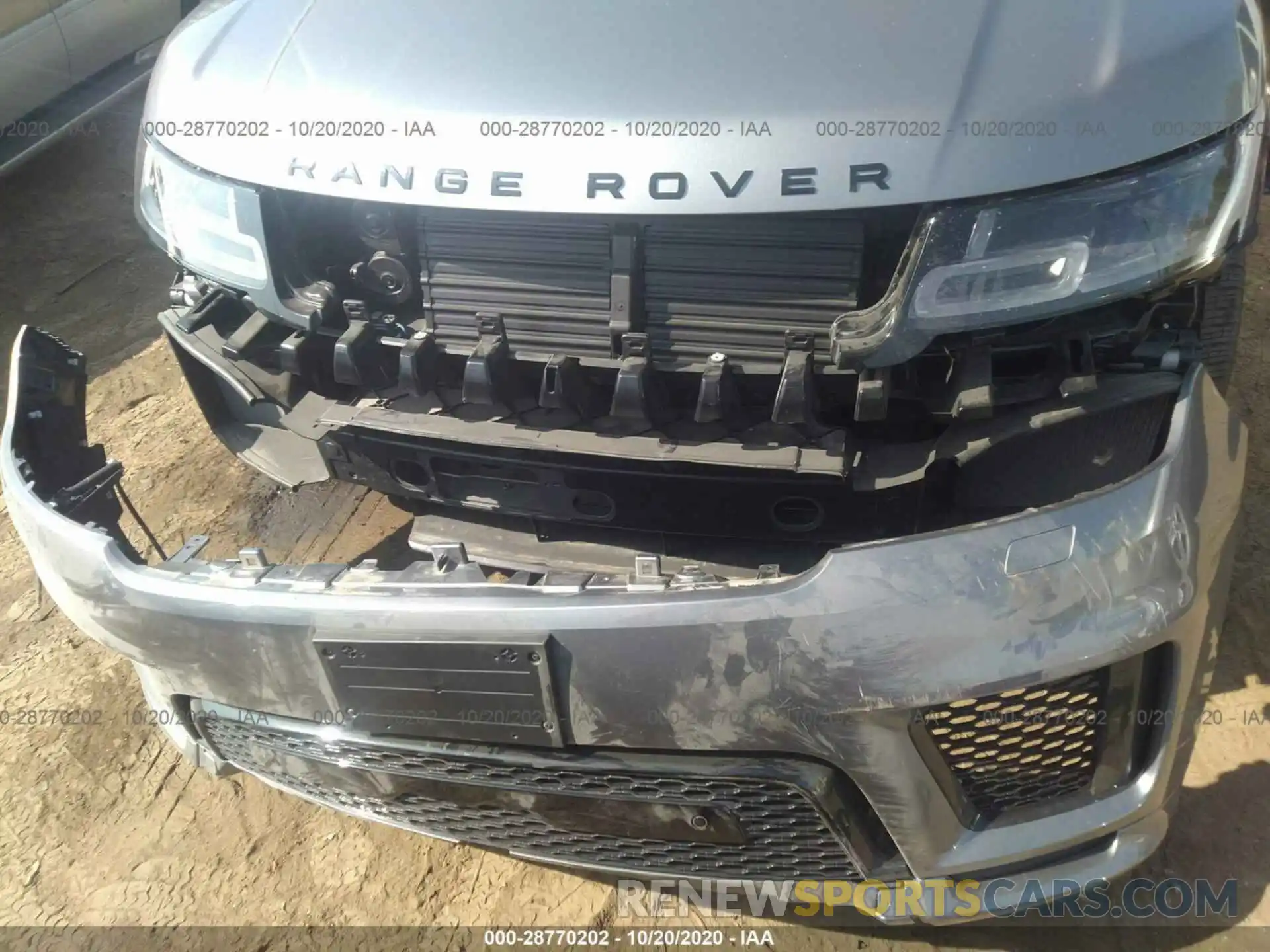 12 Photograph of a damaged car SALWR2SE6LA728319 LAND ROVER RANGE ROVER SPORT 2020