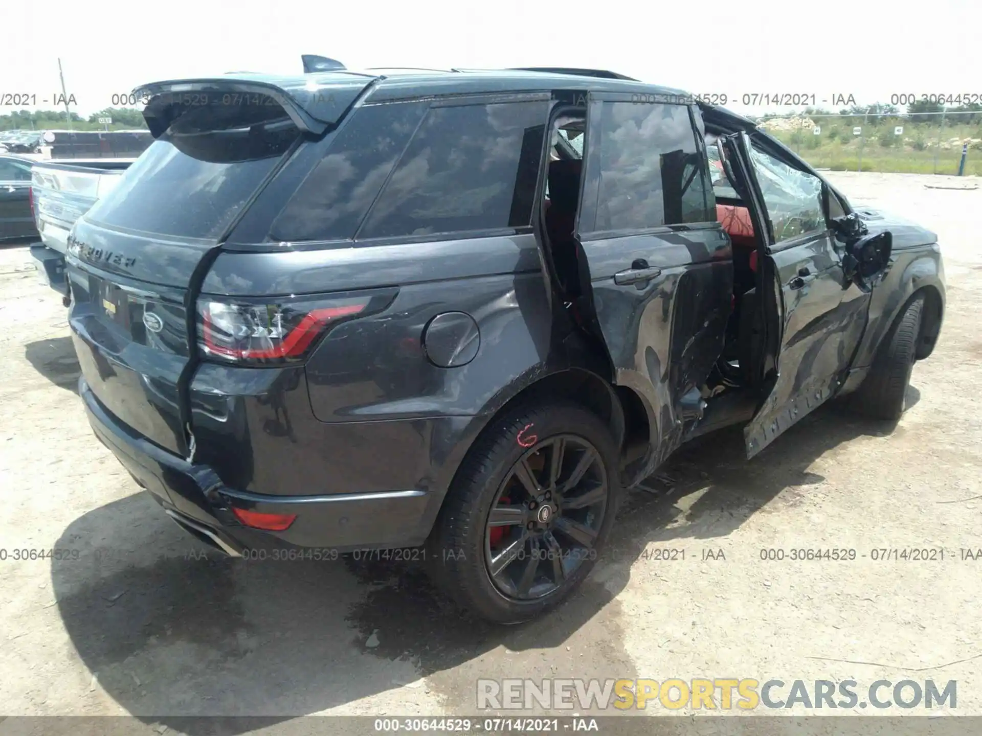 4 Фотография поврежденного автомобиля SALWR2SE7LA885244 LAND ROVER RANGE ROVER SPORT 2020