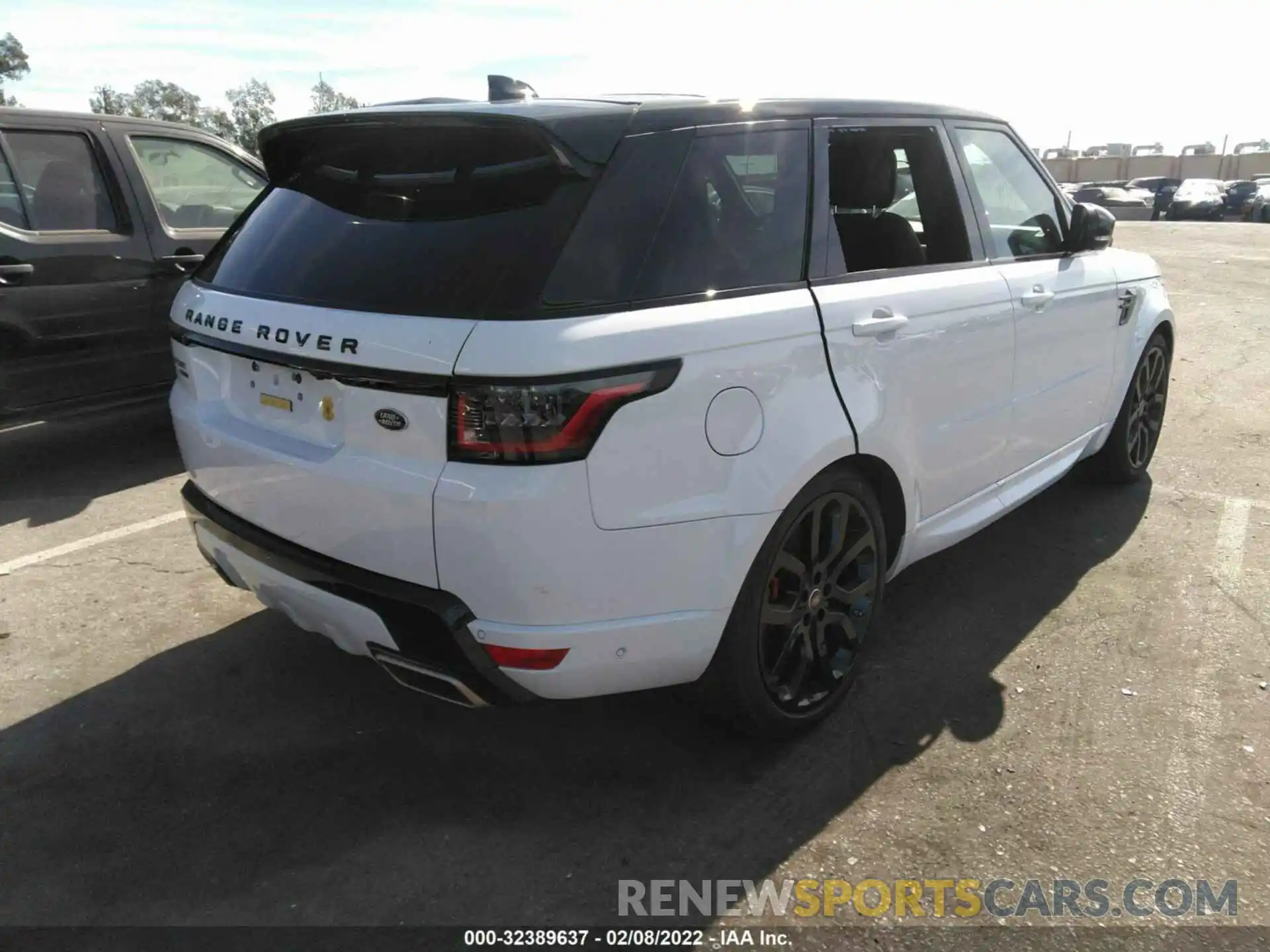 4 Фотография поврежденного автомобиля SALWR2SE8LA885589 LAND ROVER RANGE ROVER SPORT 2020