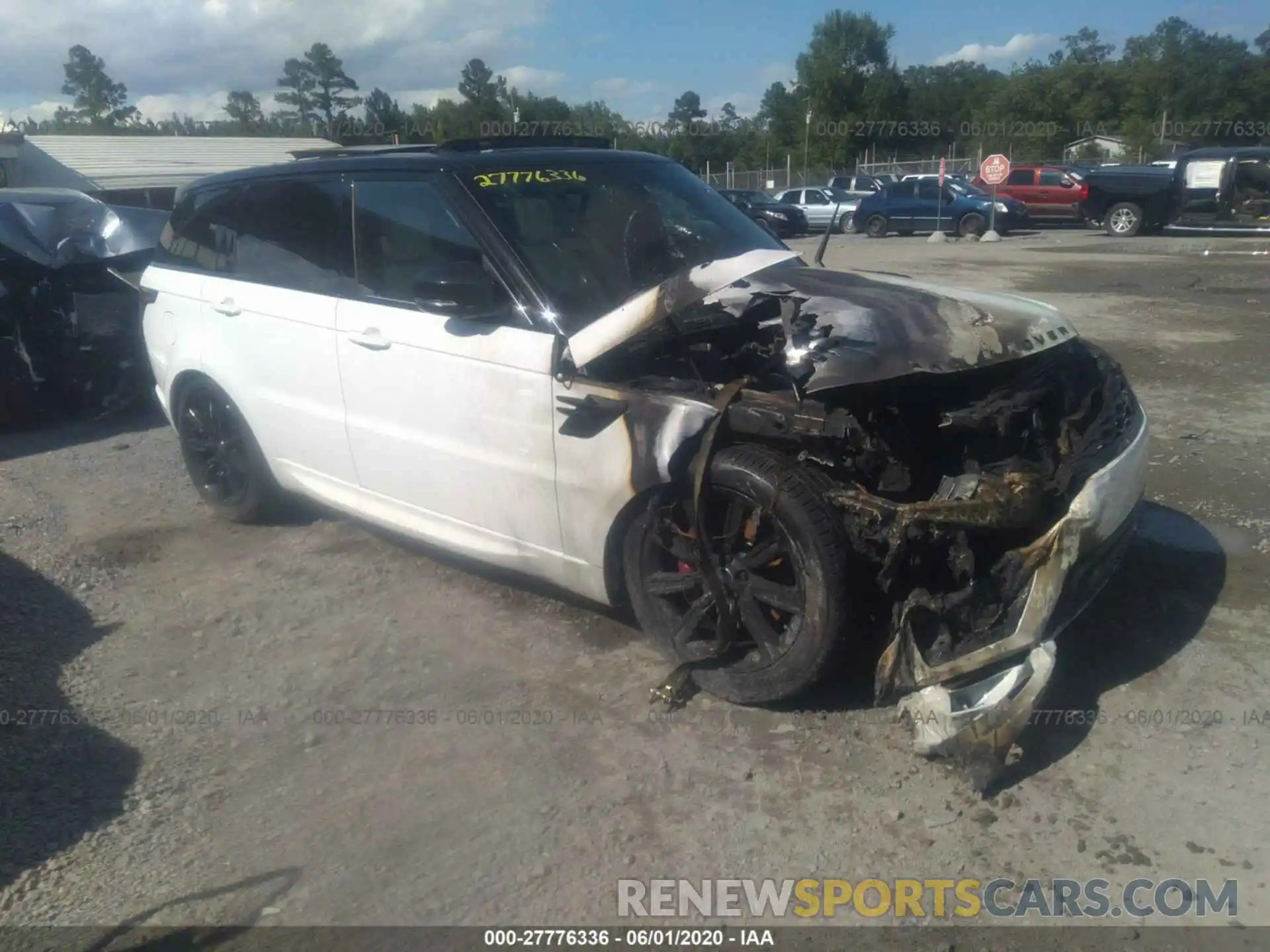 1 Photograph of a damaged car SALWR2SE9LA708775 LAND ROVER RANGE ROVER SPORT 2020