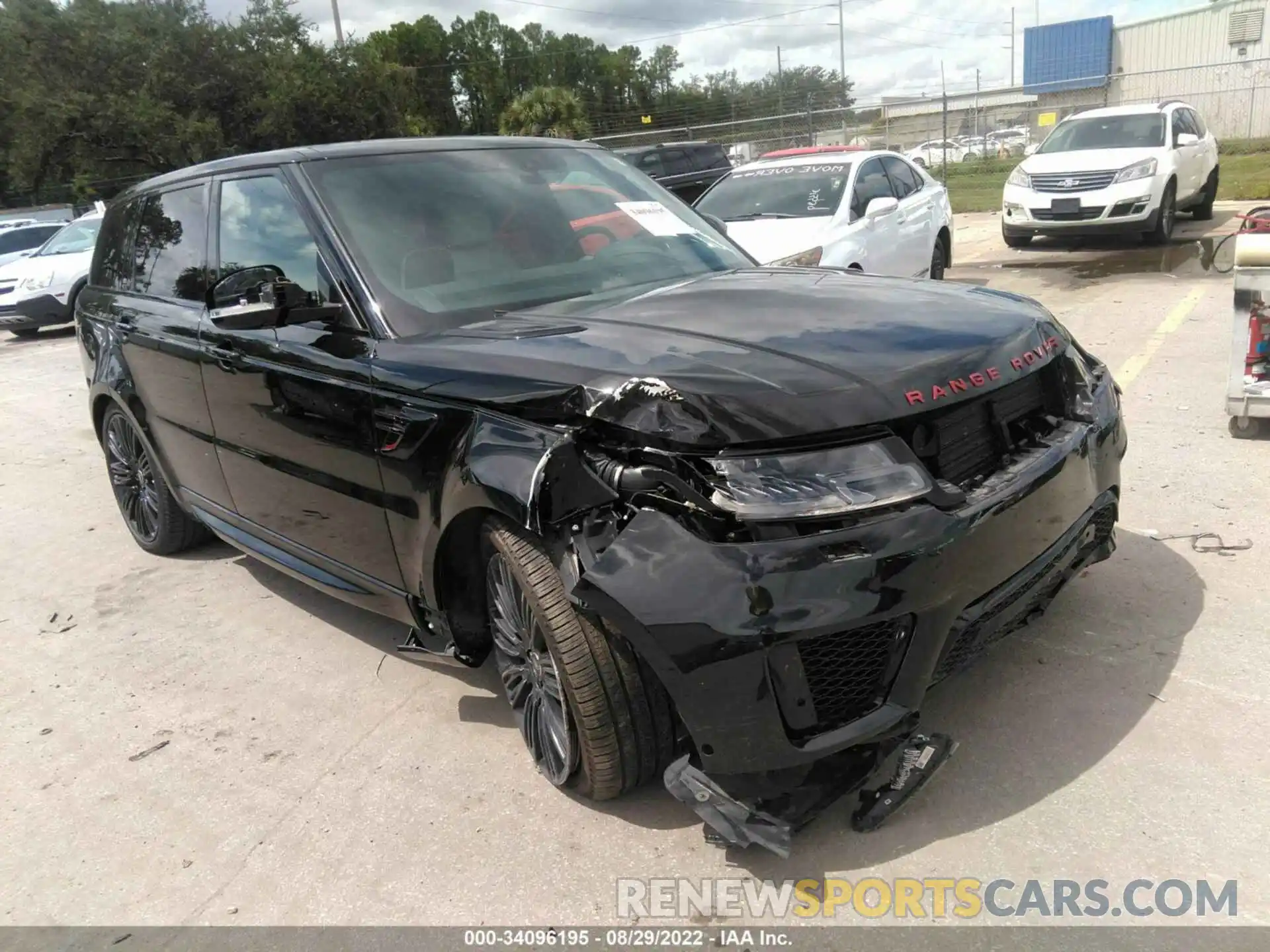 1 Фотография поврежденного автомобиля SALWR2SE9LA709991 LAND ROVER RANGE ROVER SPORT 2020