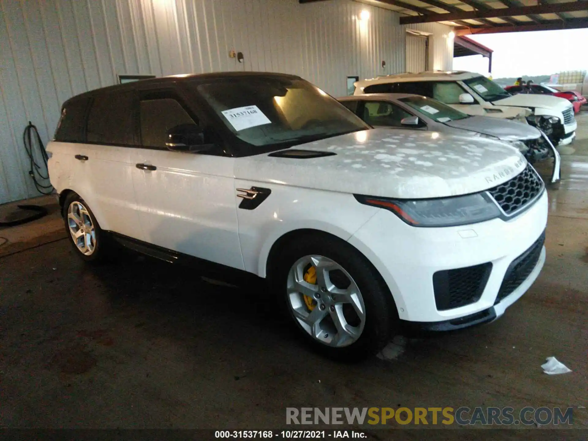 1 Photograph of a damaged car SALWR2SU0LA708459 LAND ROVER RANGE ROVER SPORT 2020