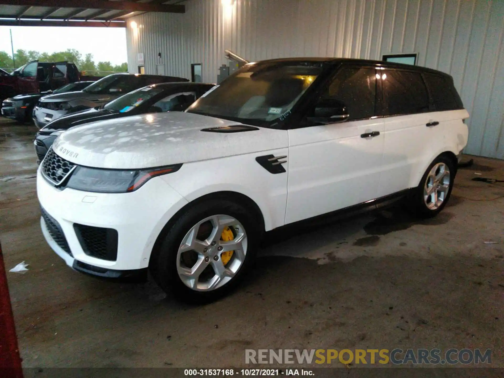 2 Фотография поврежденного автомобиля SALWR2SU0LA708459 LAND ROVER RANGE ROVER SPORT 2020