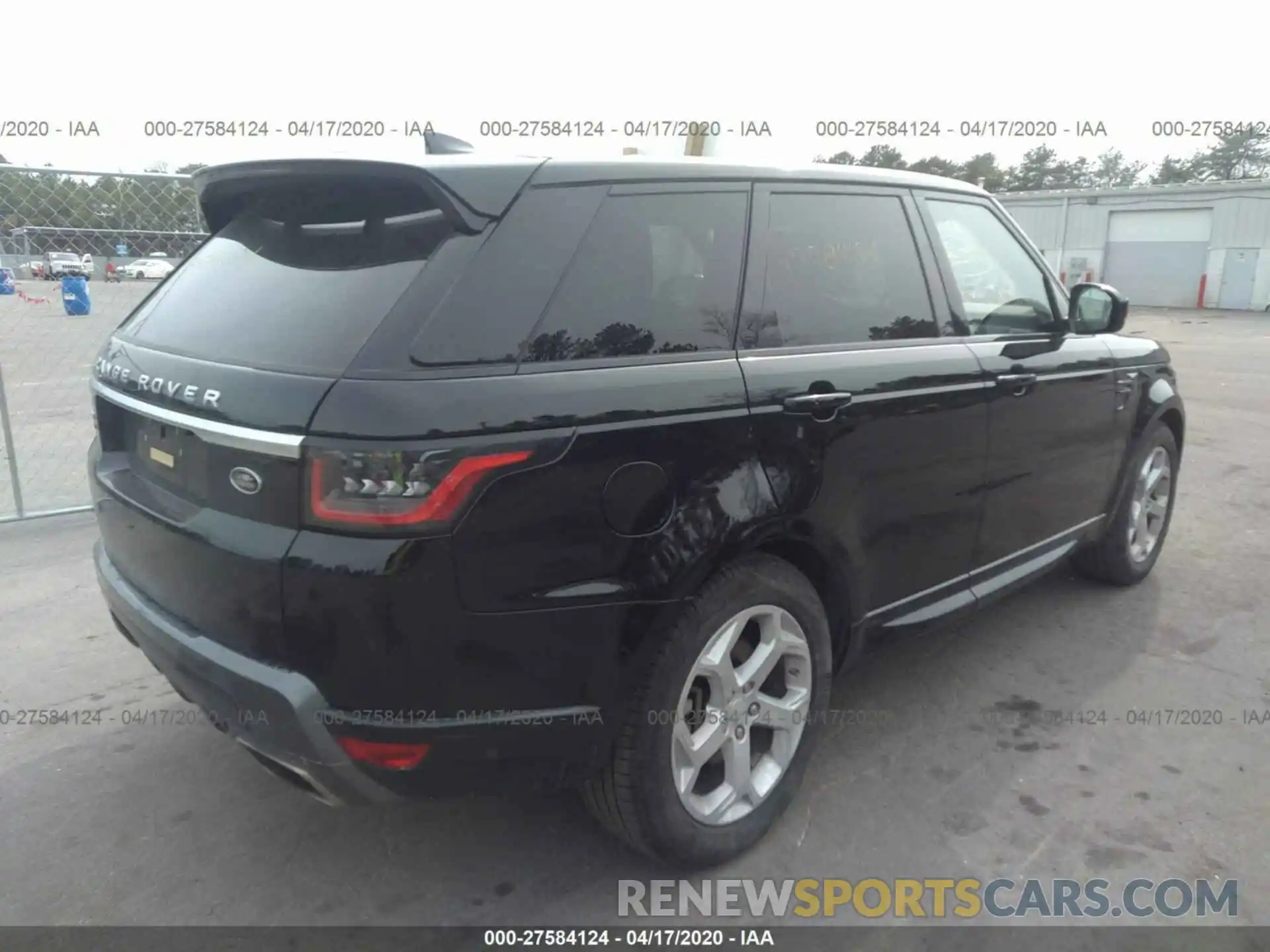 4 Фотография поврежденного автомобиля SALWR2SU0LA880555 LAND ROVER RANGE ROVER SPORT 2020