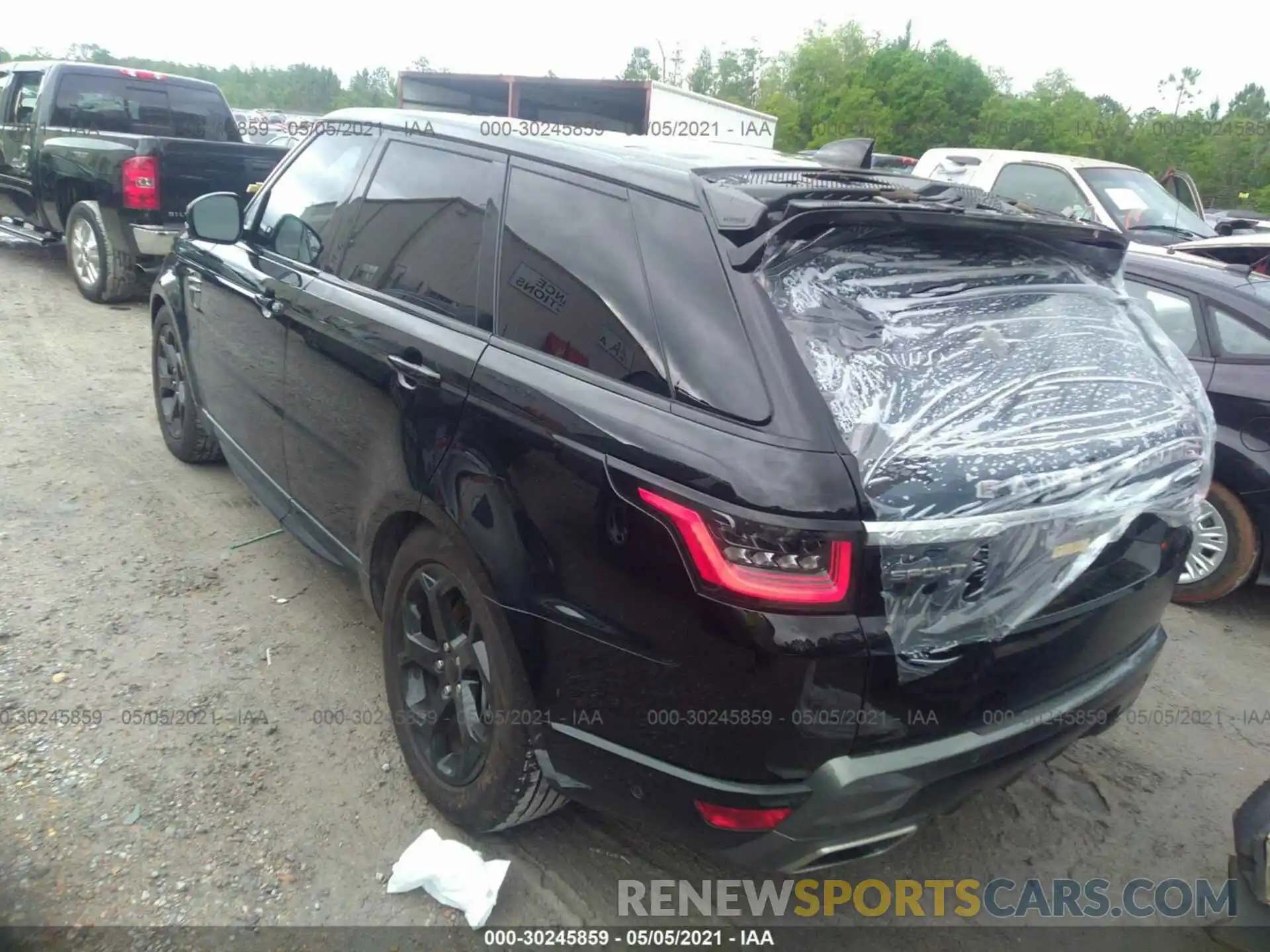 3 Photograph of a damaged car SALWR2SU0LA897789 LAND ROVER RANGE ROVER SPORT 2020