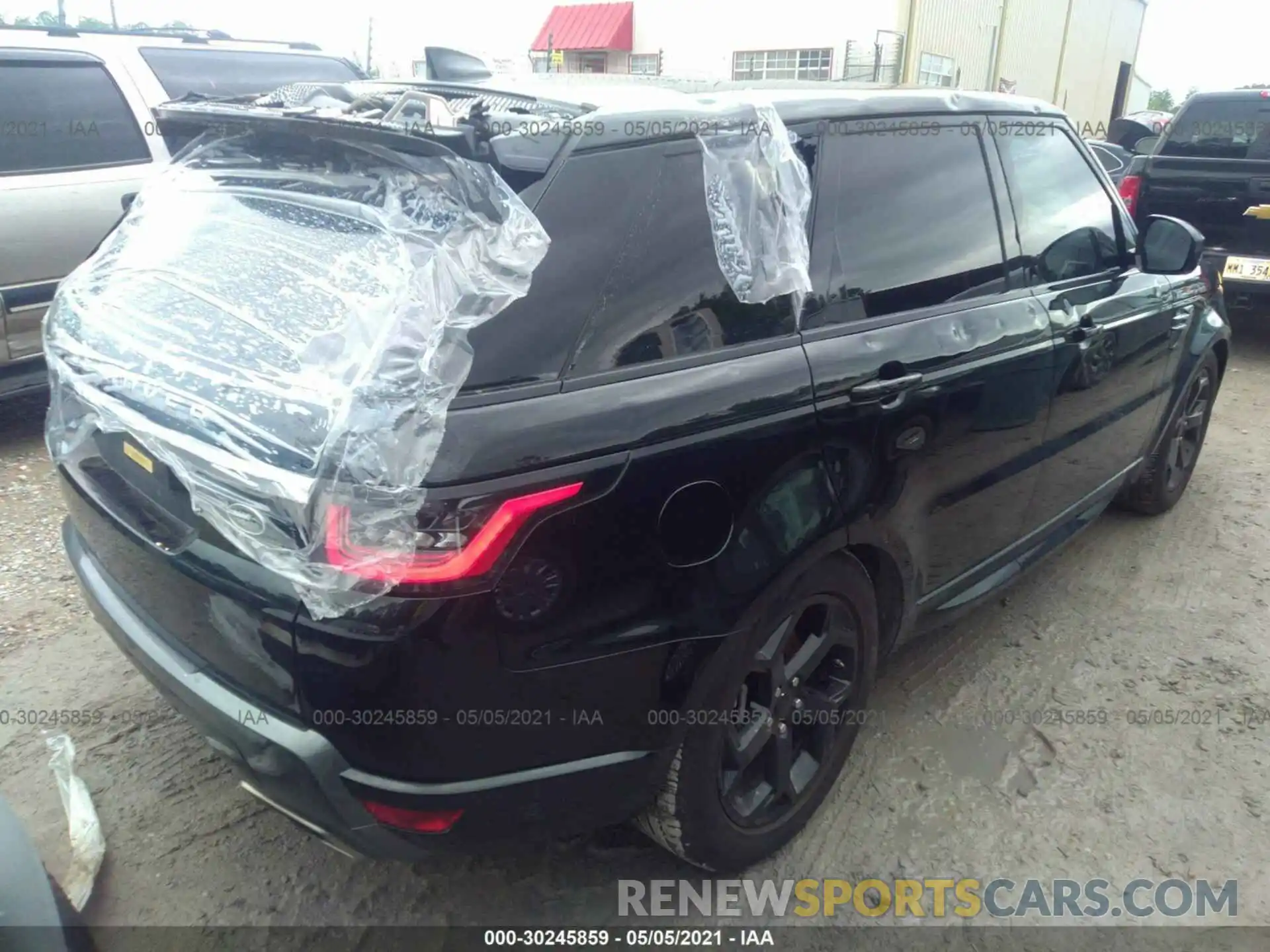 4 Фотография поврежденного автомобиля SALWR2SU0LA897789 LAND ROVER RANGE ROVER SPORT 2020