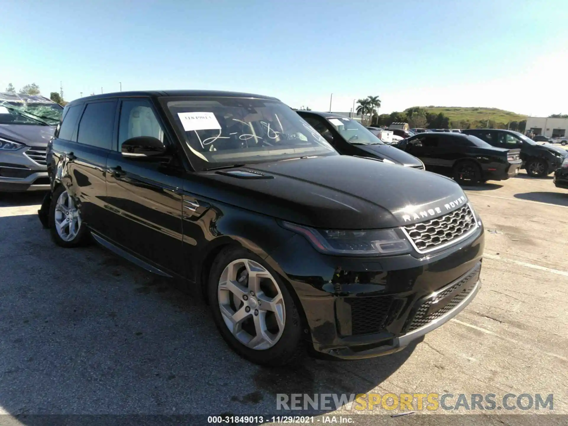 1 Photograph of a damaged car SALWR2SU1LA706896 LAND ROVER RANGE ROVER SPORT 2020