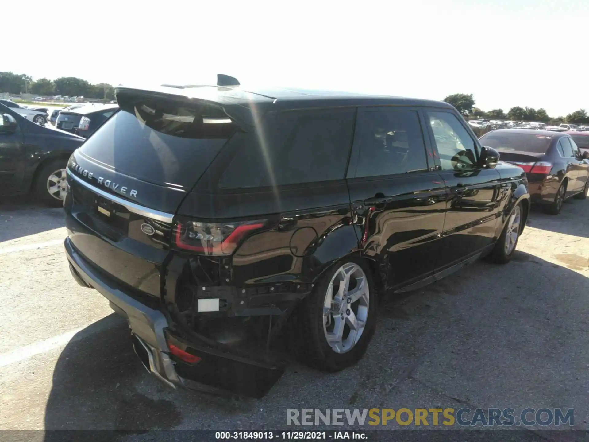 4 Photograph of a damaged car SALWR2SU1LA706896 LAND ROVER RANGE ROVER SPORT 2020