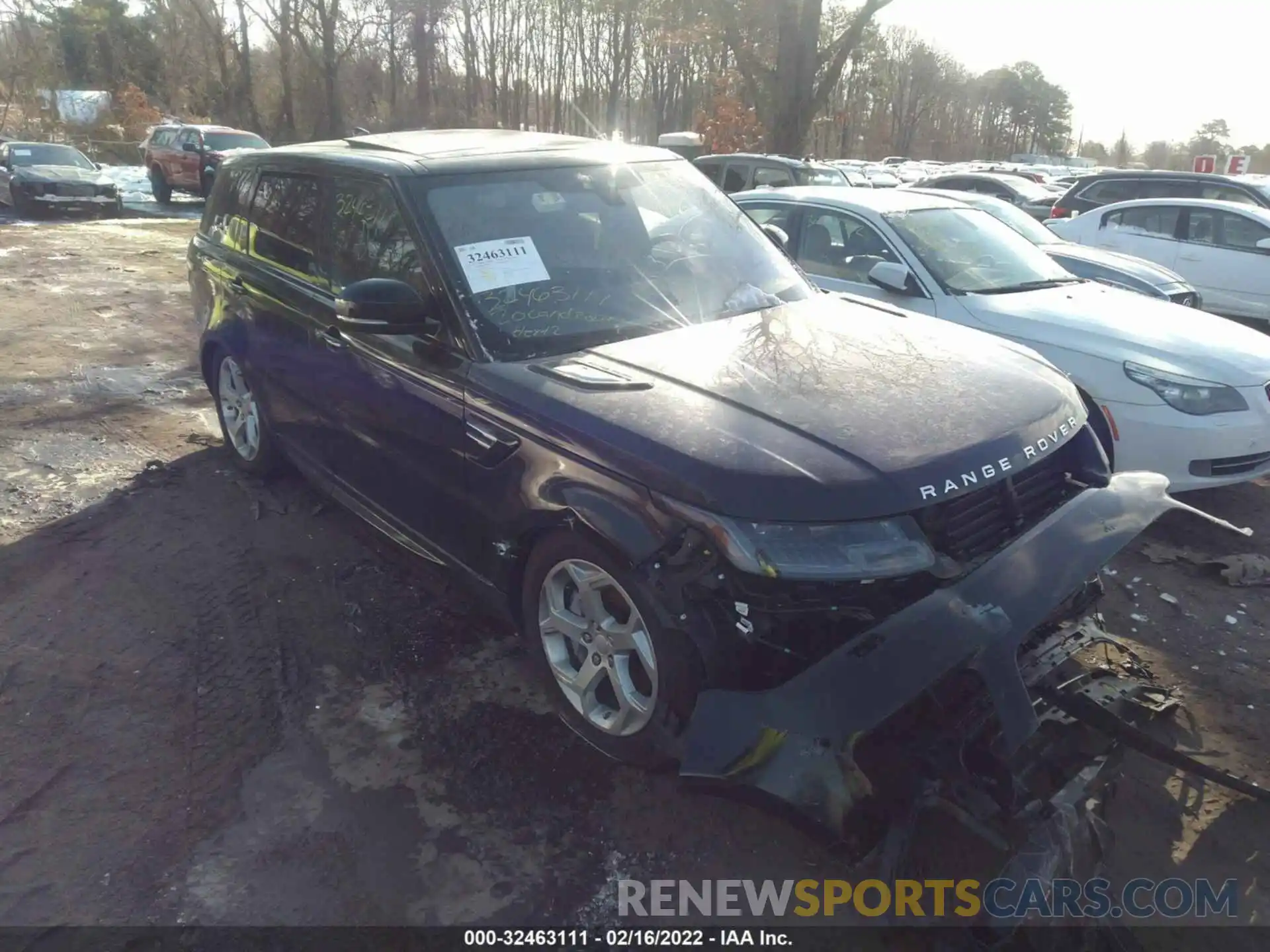 1 Photograph of a damaged car SALWR2SU1LA724993 LAND ROVER RANGE ROVER SPORT 2020