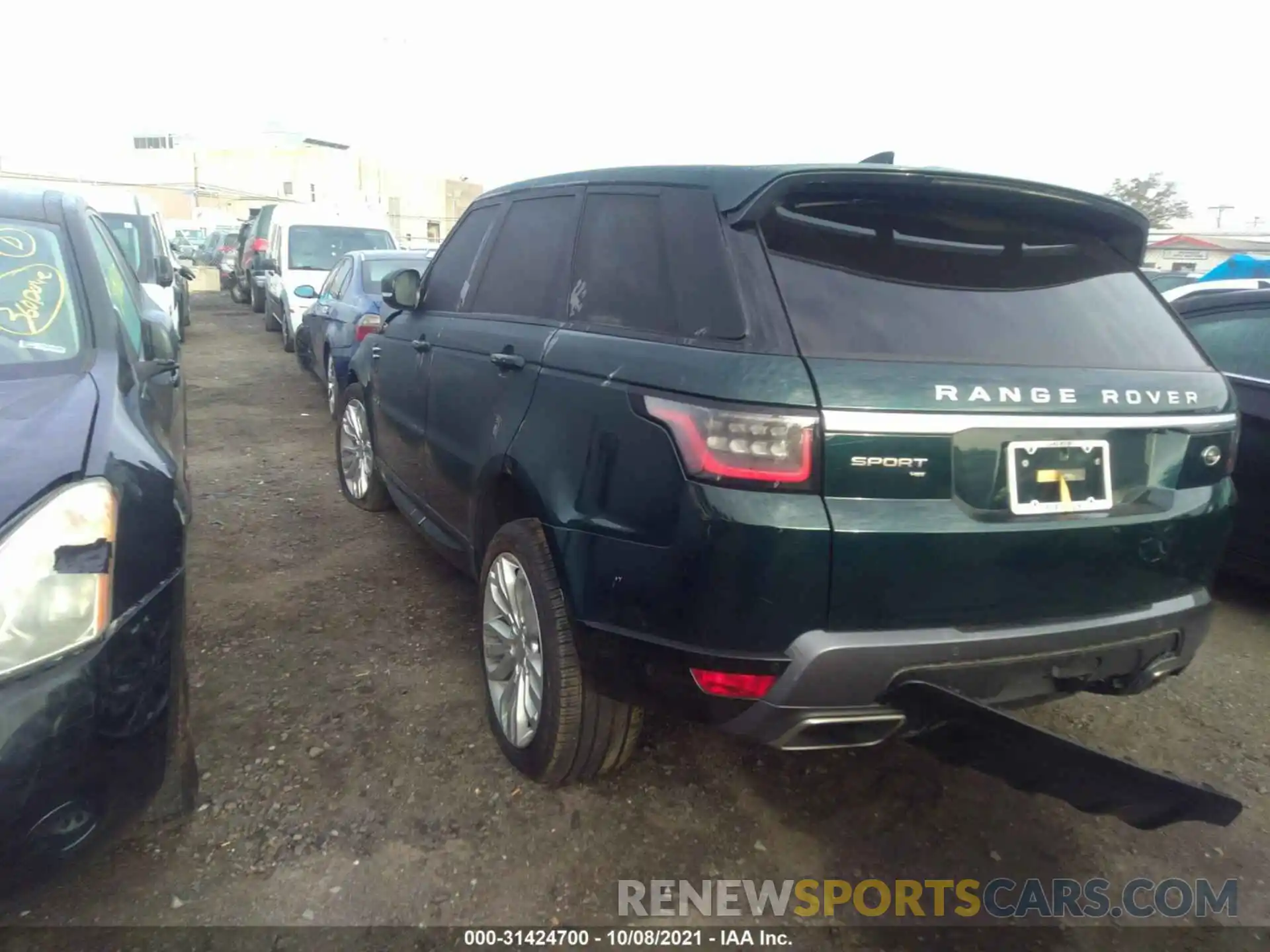 3 Photograph of a damaged car SALWR2SU1LA748503 LAND ROVER RANGE ROVER SPORT 2020