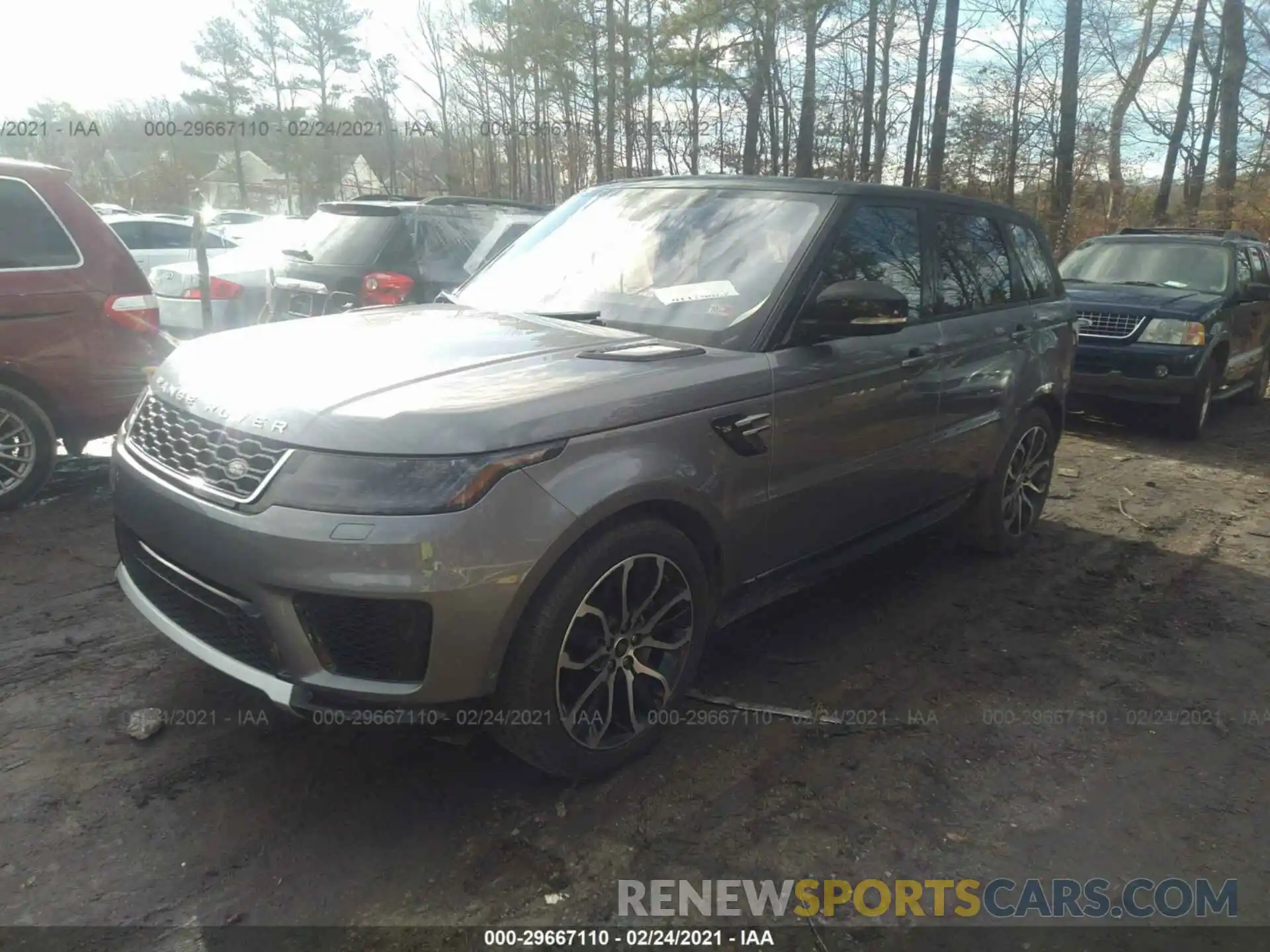 2 Фотография поврежденного автомобиля SALWR2SU1LA748632 LAND ROVER RANGE ROVER SPORT 2020