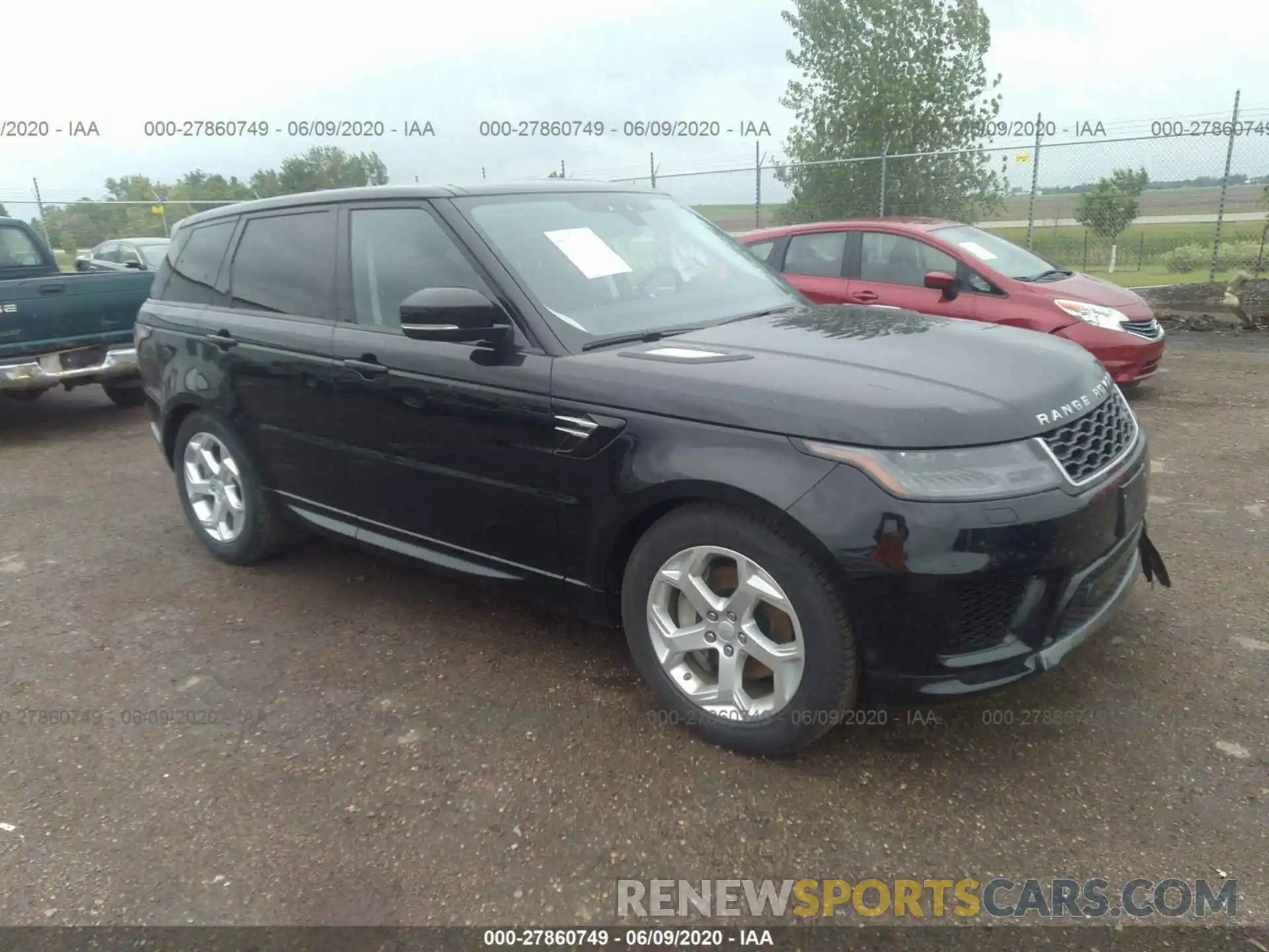 1 Photograph of a damaged car SALWR2SU1LA883139 LAND ROVER RANGE ROVER SPORT 2020