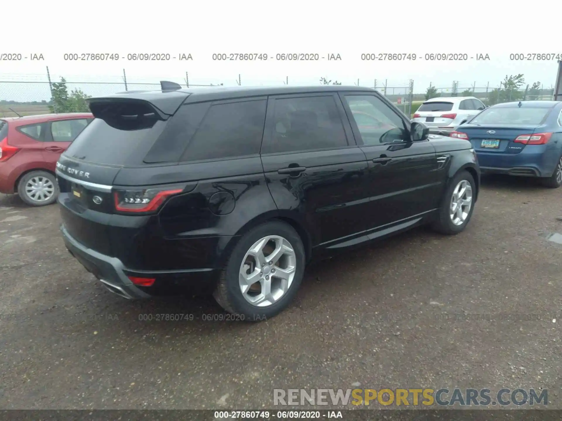 4 Фотография поврежденного автомобиля SALWR2SU1LA883139 LAND ROVER RANGE ROVER SPORT 2020