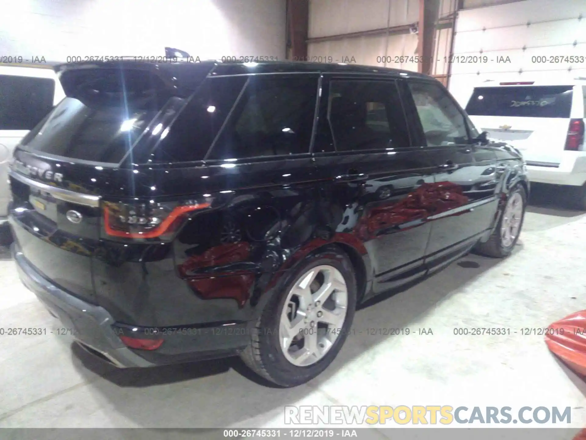 4 Photograph of a damaged car SALWR2SU1LA885540 LAND ROVER RANGE ROVER SPORT 2020