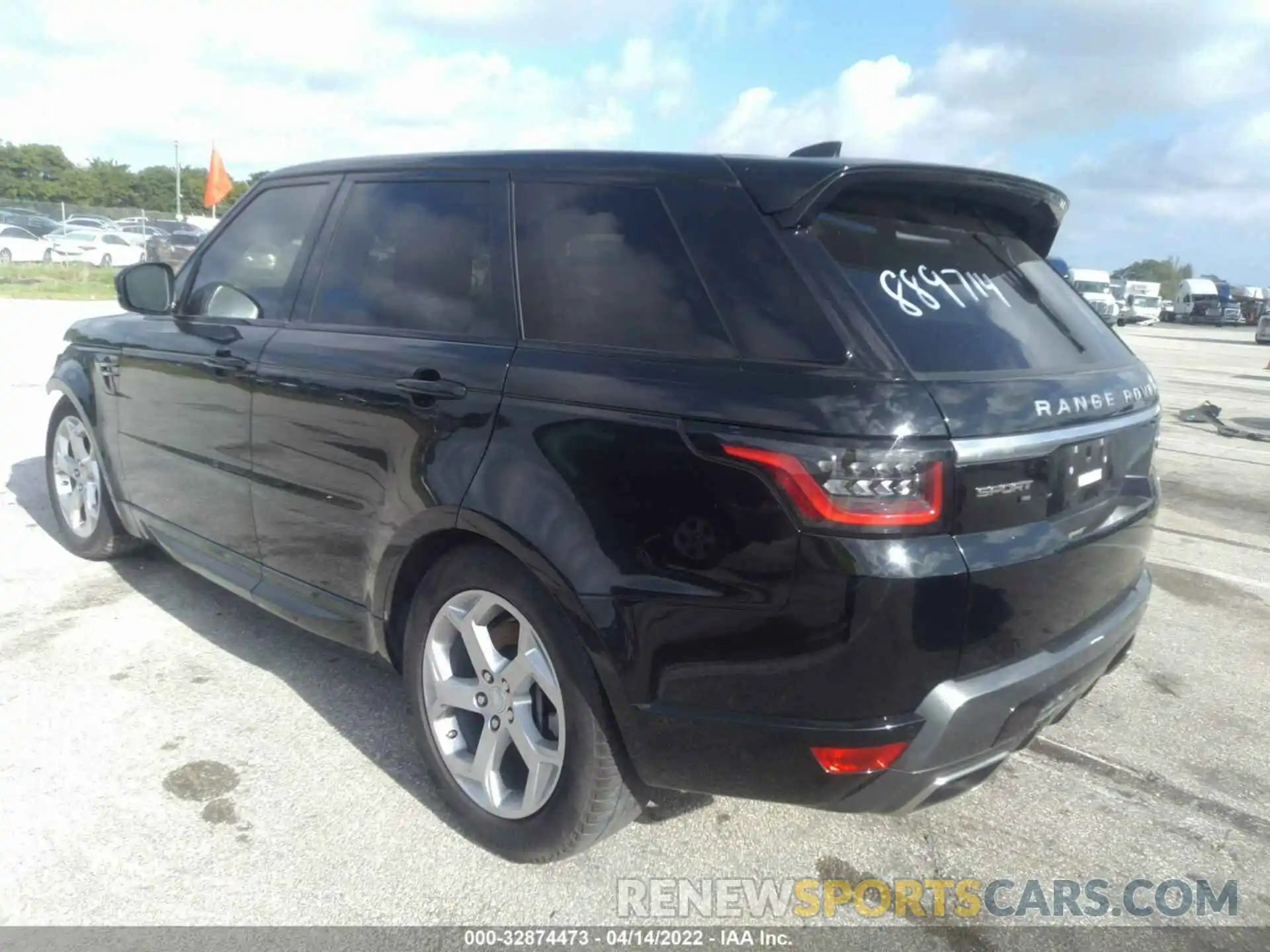 3 Photograph of a damaged car SALWR2SU1LA899714 LAND ROVER RANGE ROVER SPORT 2020