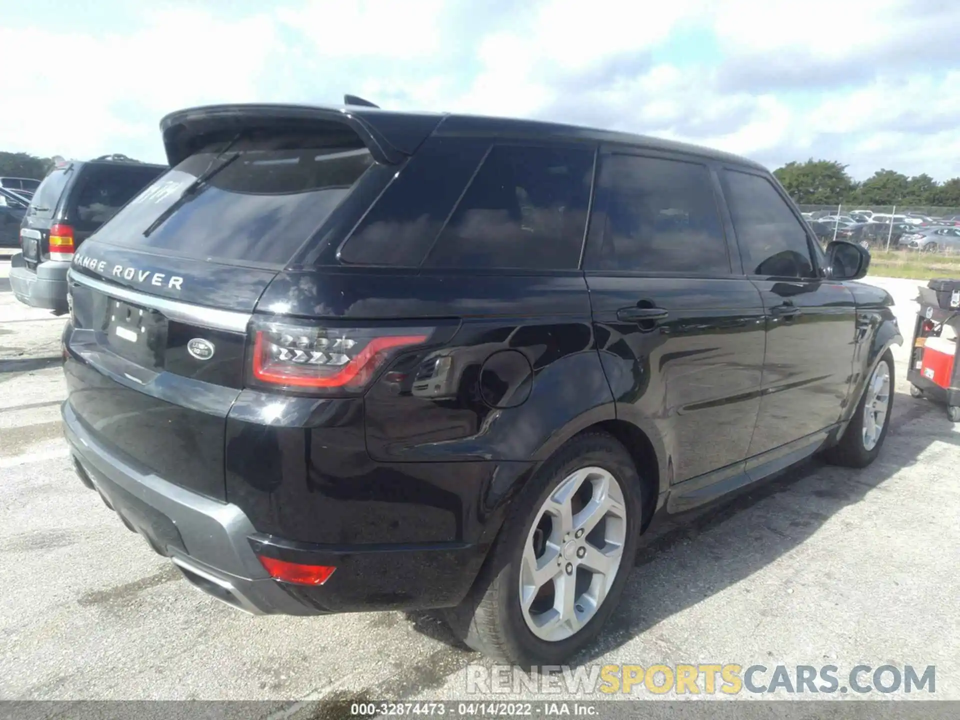 4 Фотография поврежденного автомобиля SALWR2SU1LA899714 LAND ROVER RANGE ROVER SPORT 2020