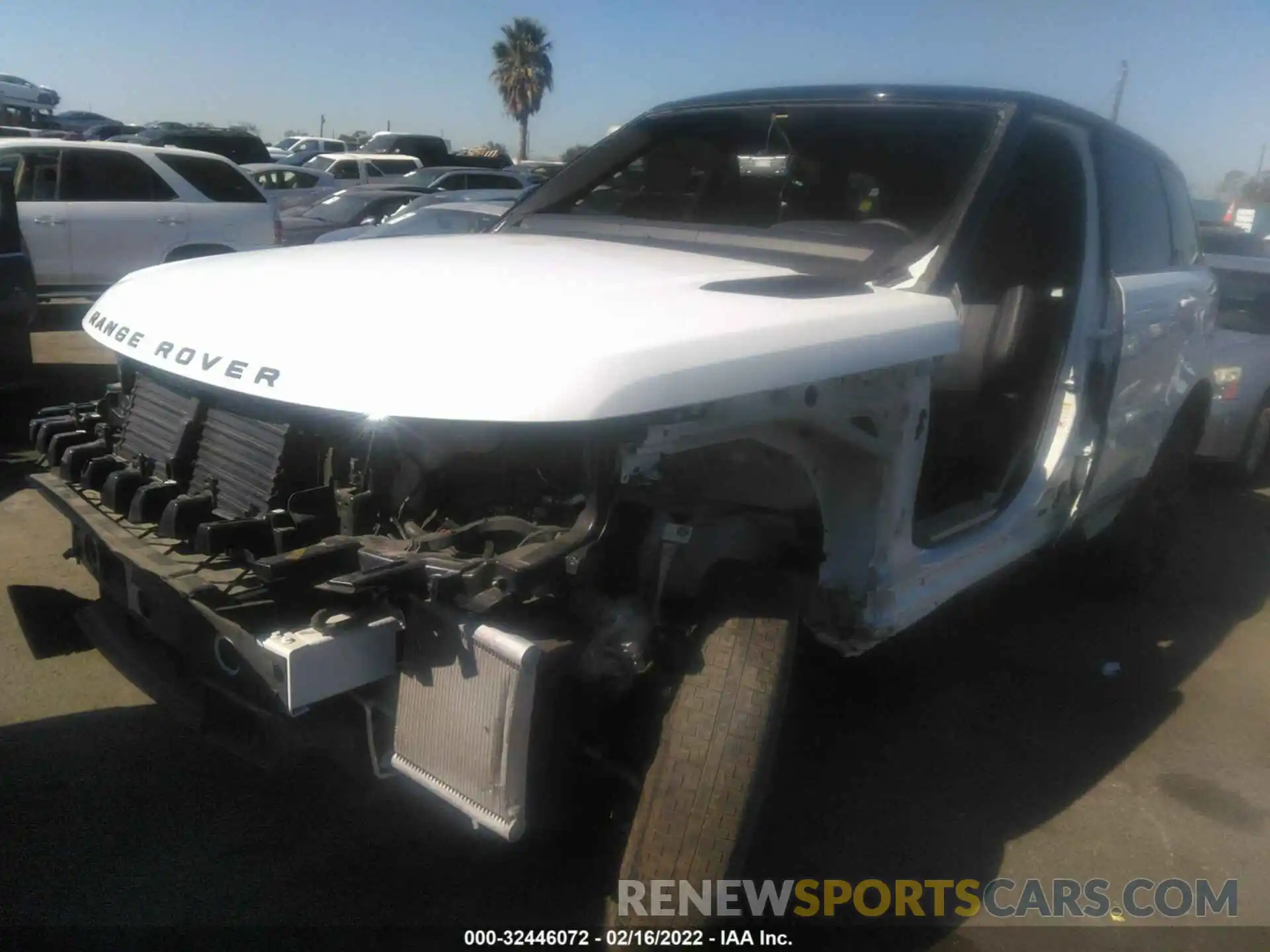 2 Photograph of a damaged car SALWR2SU2LA729863 LAND ROVER RANGE ROVER SPORT 2020