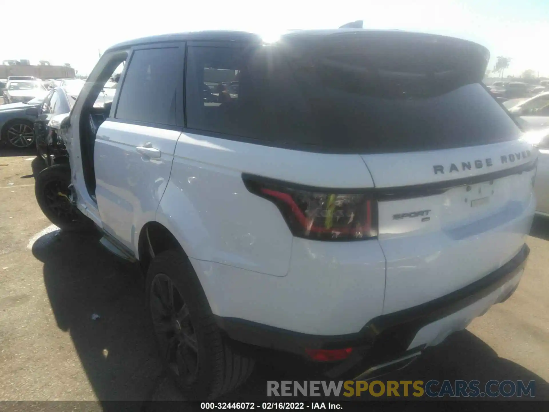 3 Photograph of a damaged car SALWR2SU2LA729863 LAND ROVER RANGE ROVER SPORT 2020