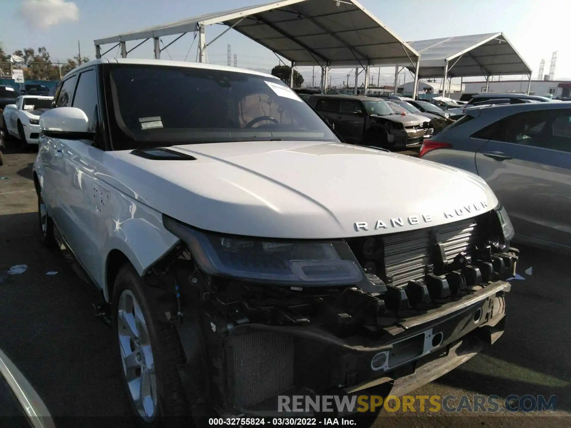 1 Photograph of a damaged car SALWR2SU2LA888124 LAND ROVER RANGE ROVER SPORT 2020