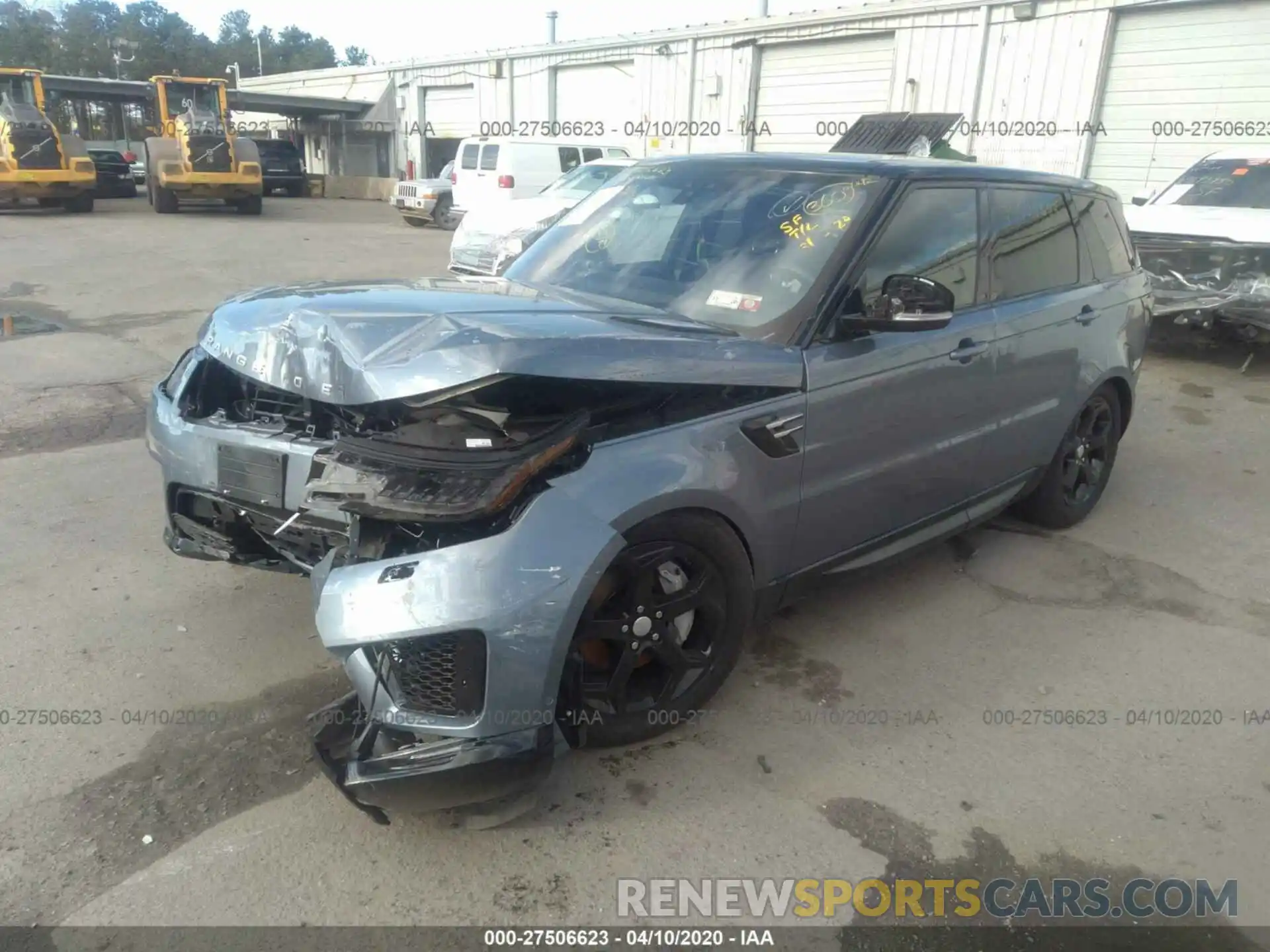 2 Фотография поврежденного автомобиля SALWR2SU2LA890598 LAND ROVER RANGE ROVER SPORT 2020