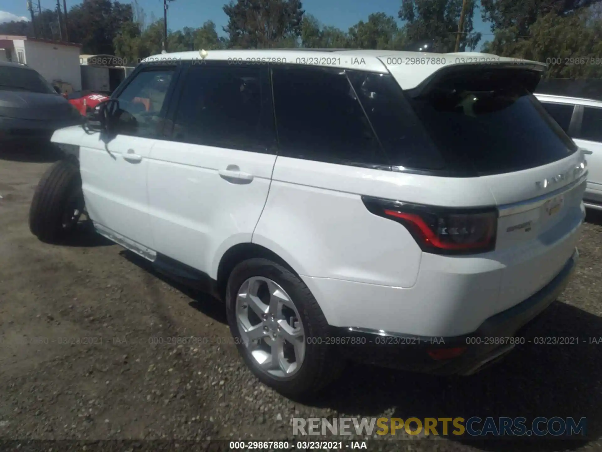 3 Photograph of a damaged car SALWR2SU3LA702297 LAND ROVER RANGE ROVER SPORT 2020