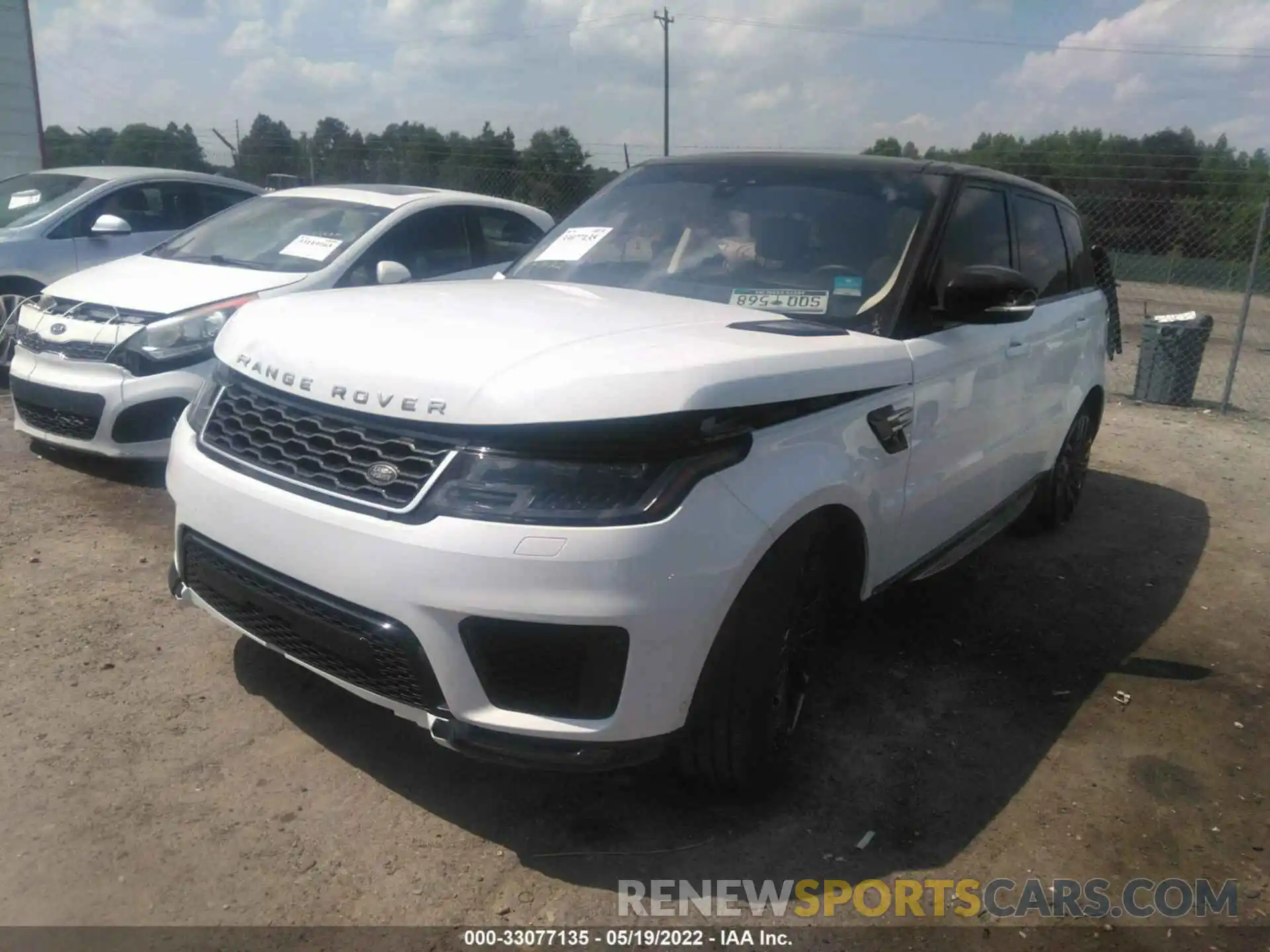 2 Фотография поврежденного автомобиля SALWR2SU3LA882154 LAND ROVER RANGE ROVER SPORT 2020