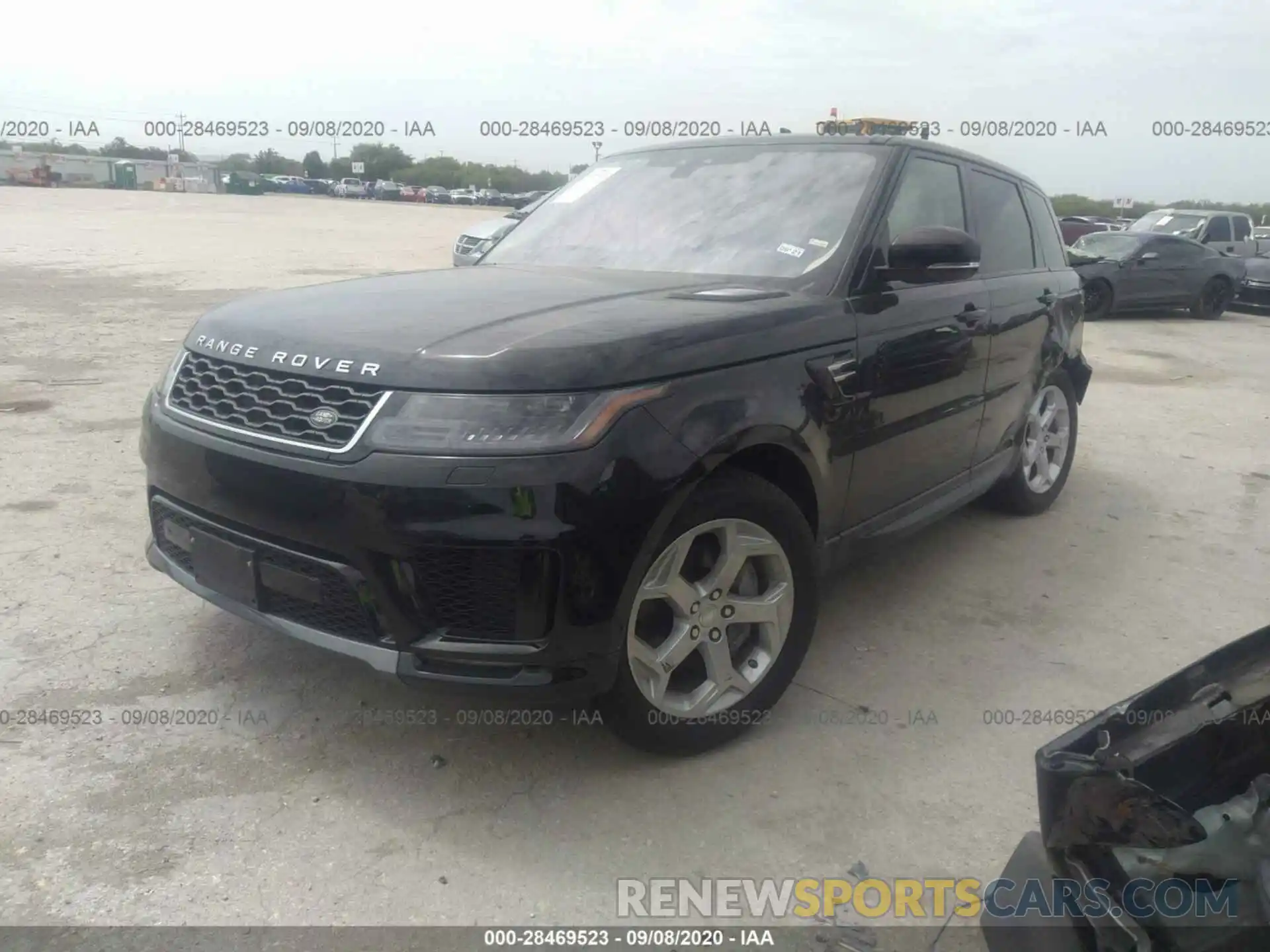 2 Фотография поврежденного автомобиля SALWR2SU4LA898685 LAND ROVER RANGE ROVER SPORT 2020