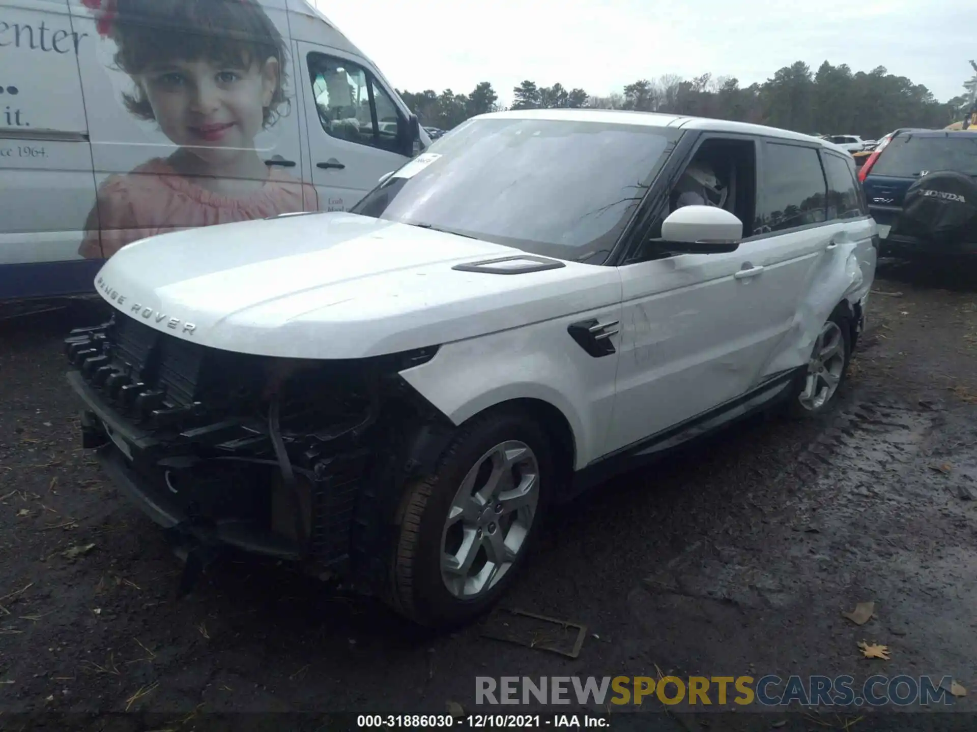 2 Фотография поврежденного автомобиля SALWR2SU5LA700311 LAND ROVER RANGE ROVER SPORT 2020