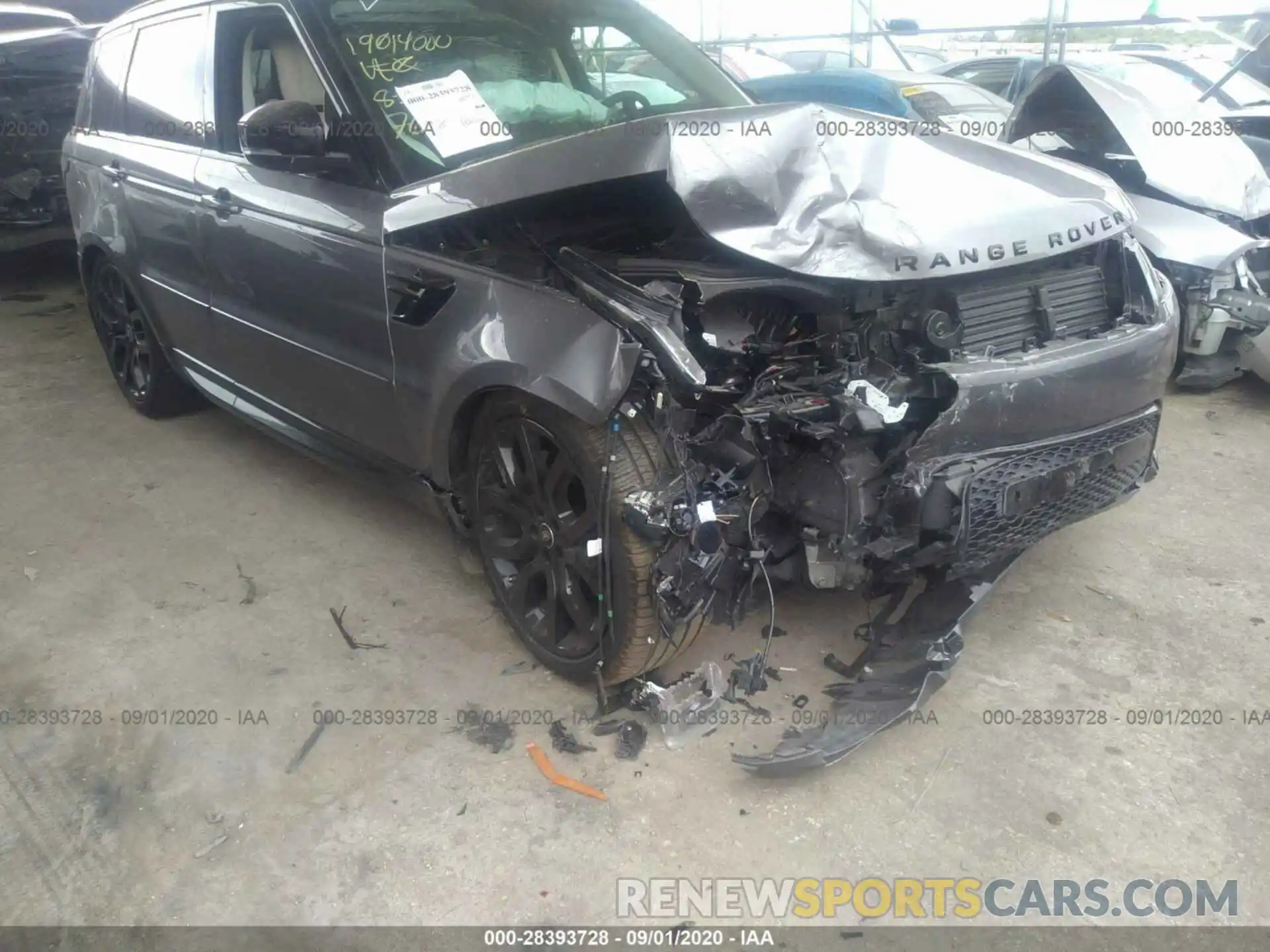 6 Photograph of a damaged car SALWR2SU5LA701054 LAND ROVER RANGE ROVER SPORT 2020
