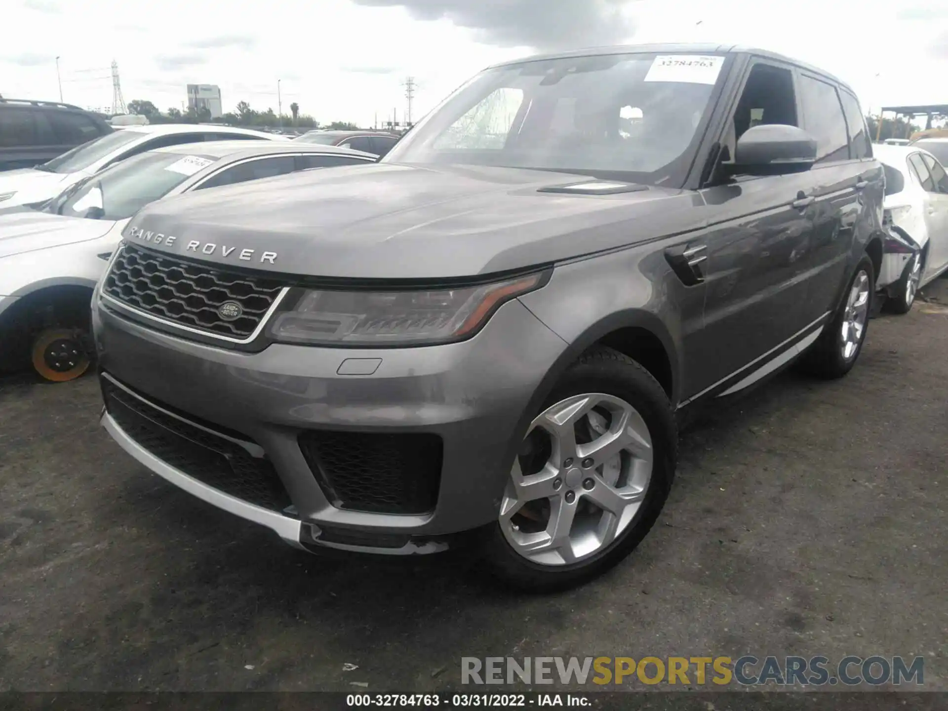 2 Фотография поврежденного автомобиля SALWR2SU5LA708666 LAND ROVER RANGE ROVER SPORT 2020