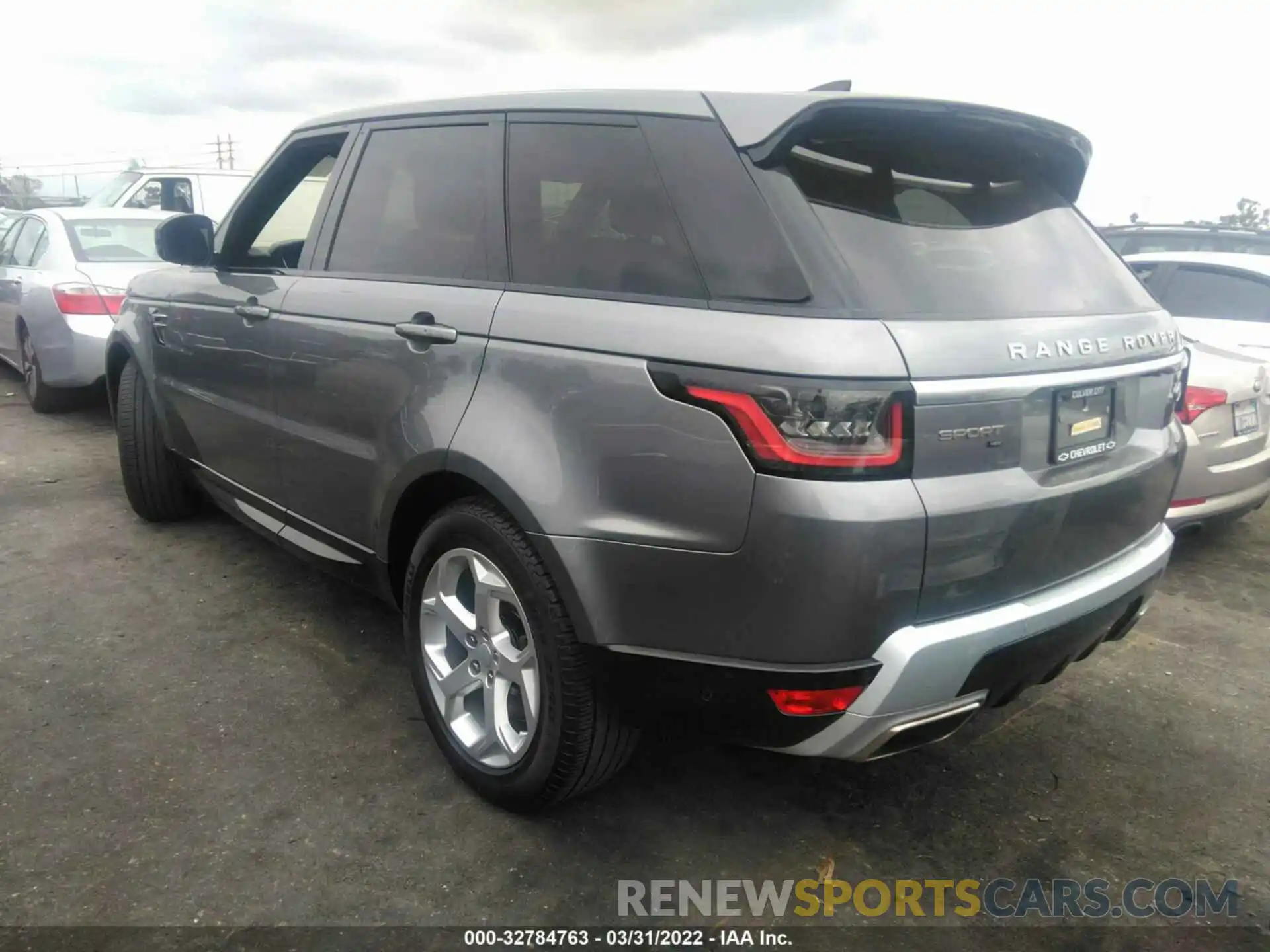 3 Фотография поврежденного автомобиля SALWR2SU5LA708666 LAND ROVER RANGE ROVER SPORT 2020